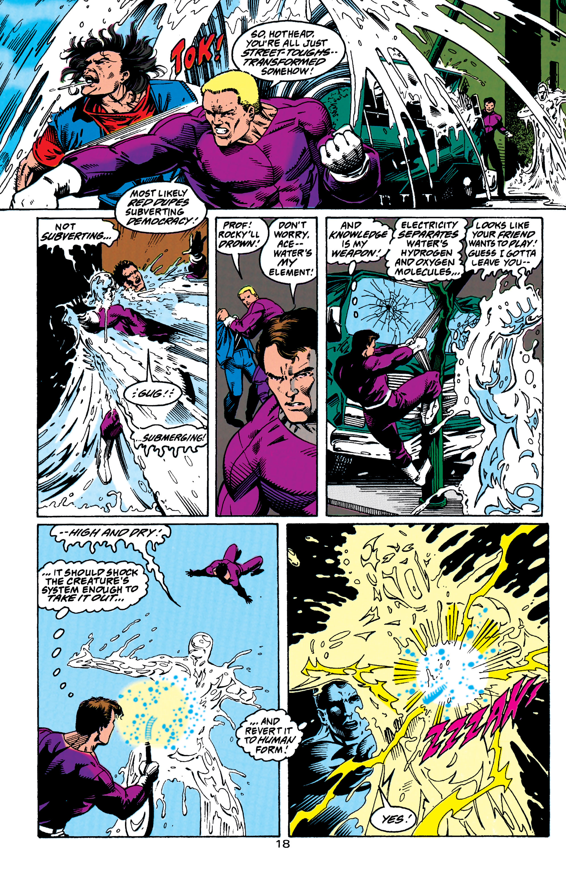 Read online Adventures of Superman (1987) comic -  Issue #508 - 18