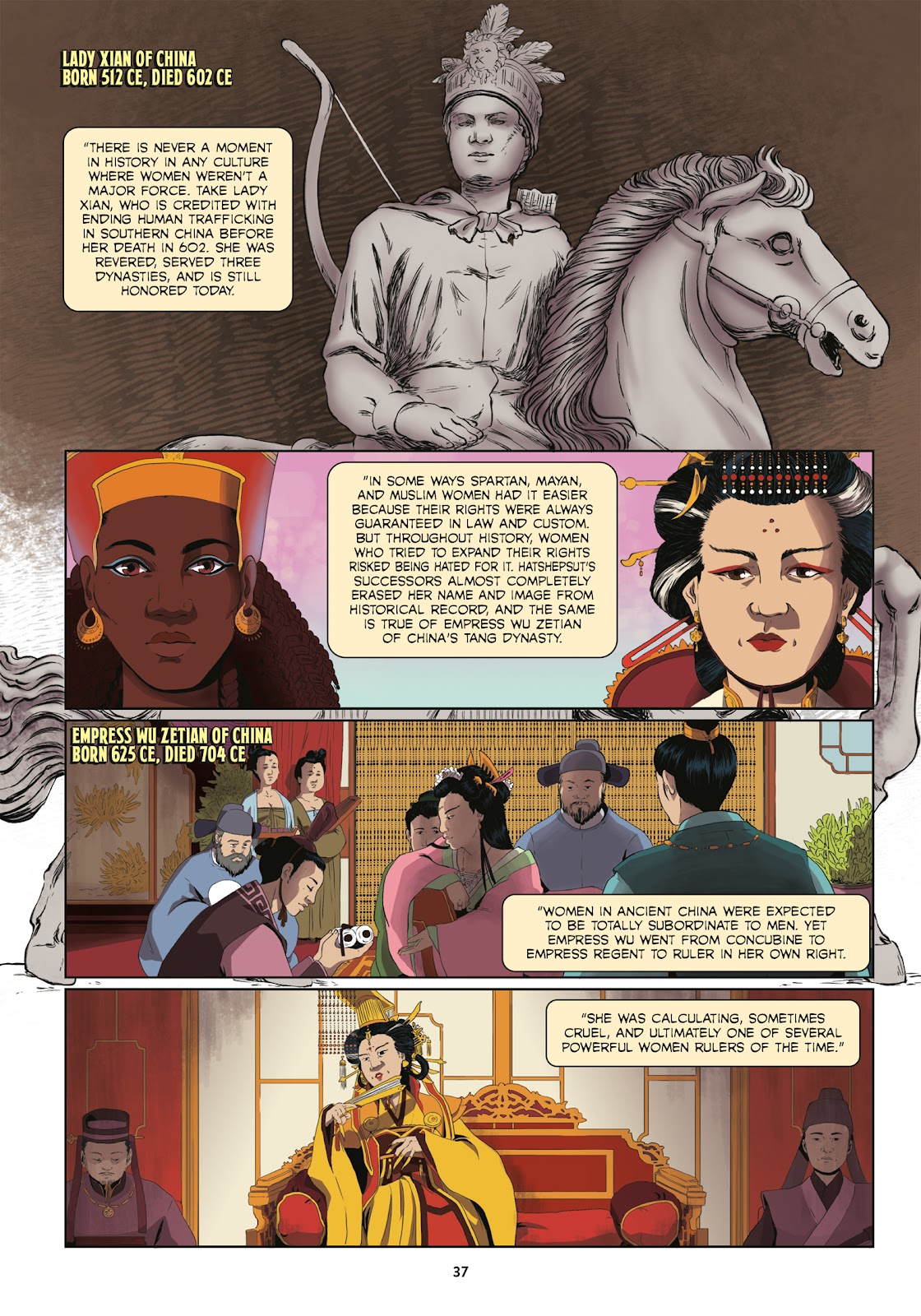 Amazons, Abolitionists, and Activists: A Graphic History of Women's Fight for Their Rights issue TPB (Part 1) - Page 42