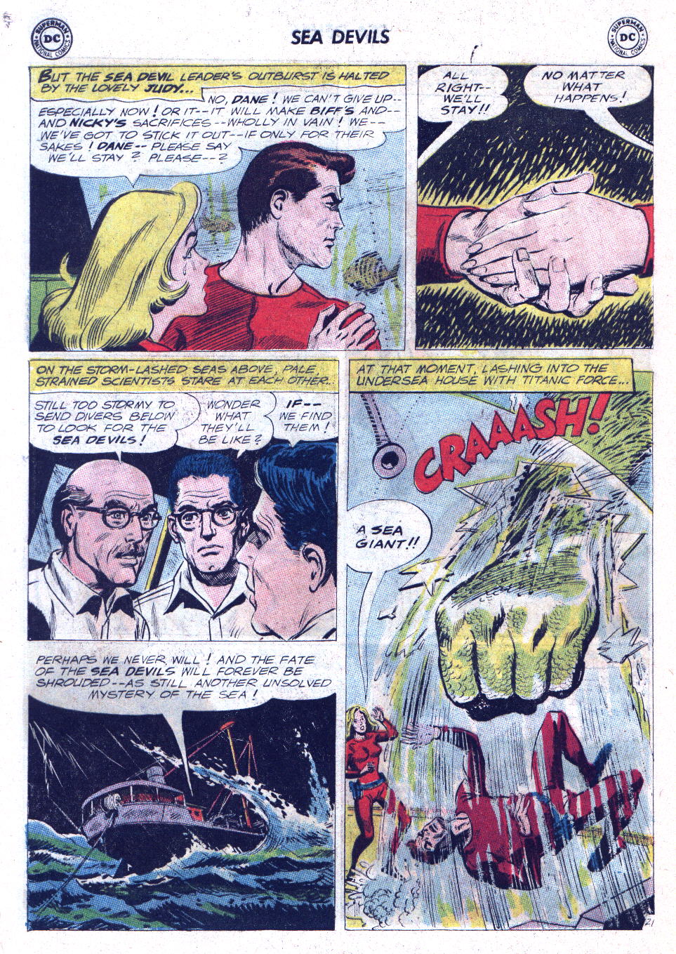 Read online Sea Devils comic -  Issue #11 - 28