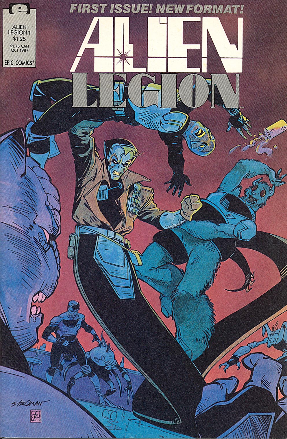 Read online Alien Legion (1987) comic -  Issue #1 - 1