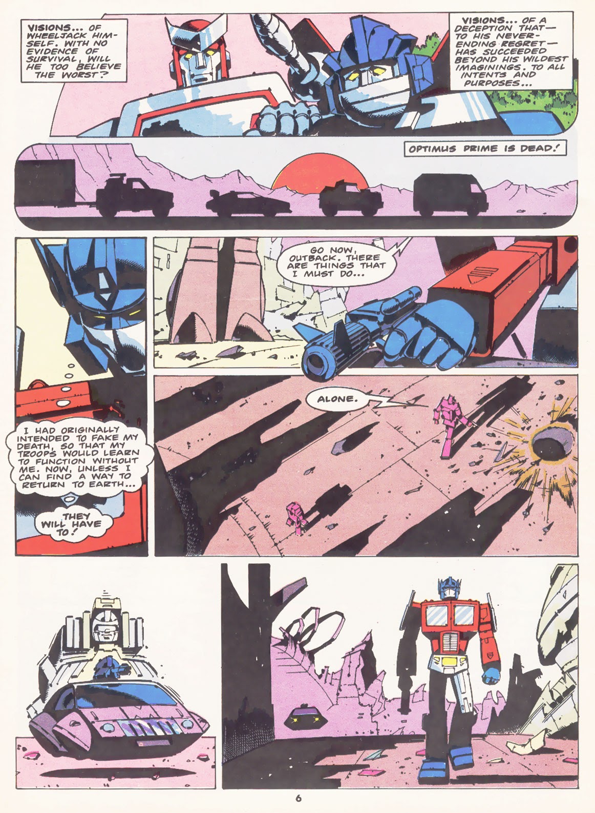 Read online The Transformers (UK) comic -  Issue #98 - 6