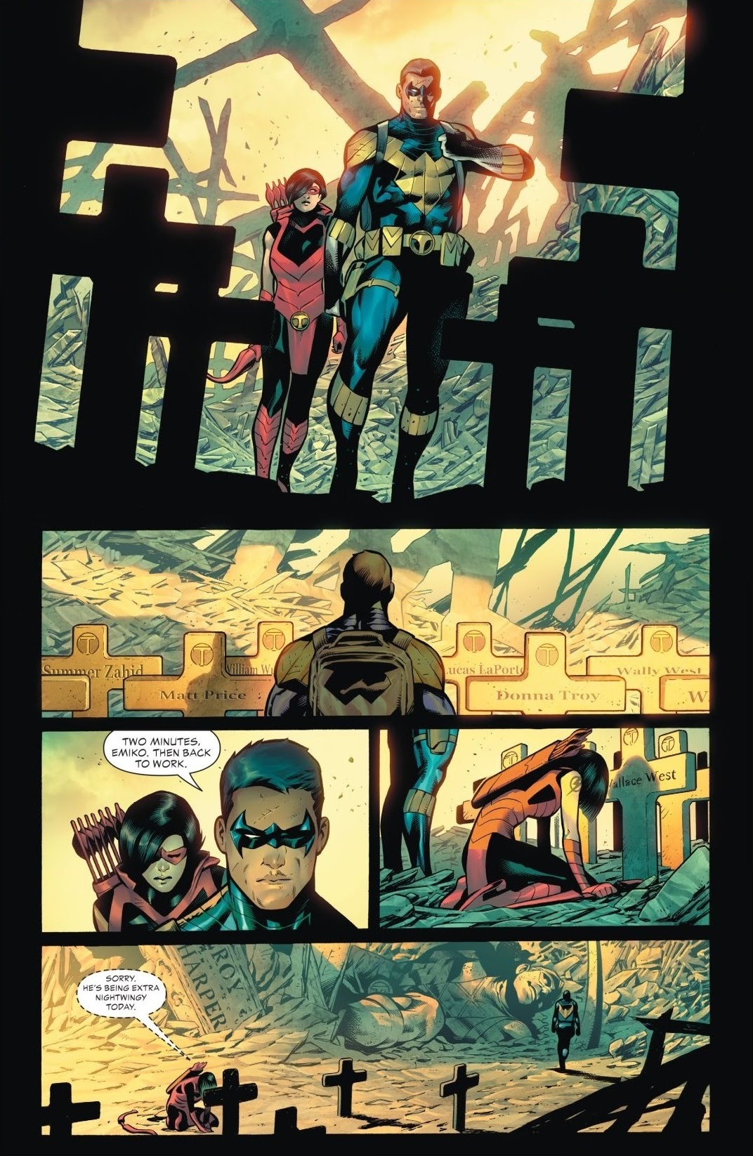 Read online Future State: Teen Titans – Ruins comic -  Issue # Full - 4