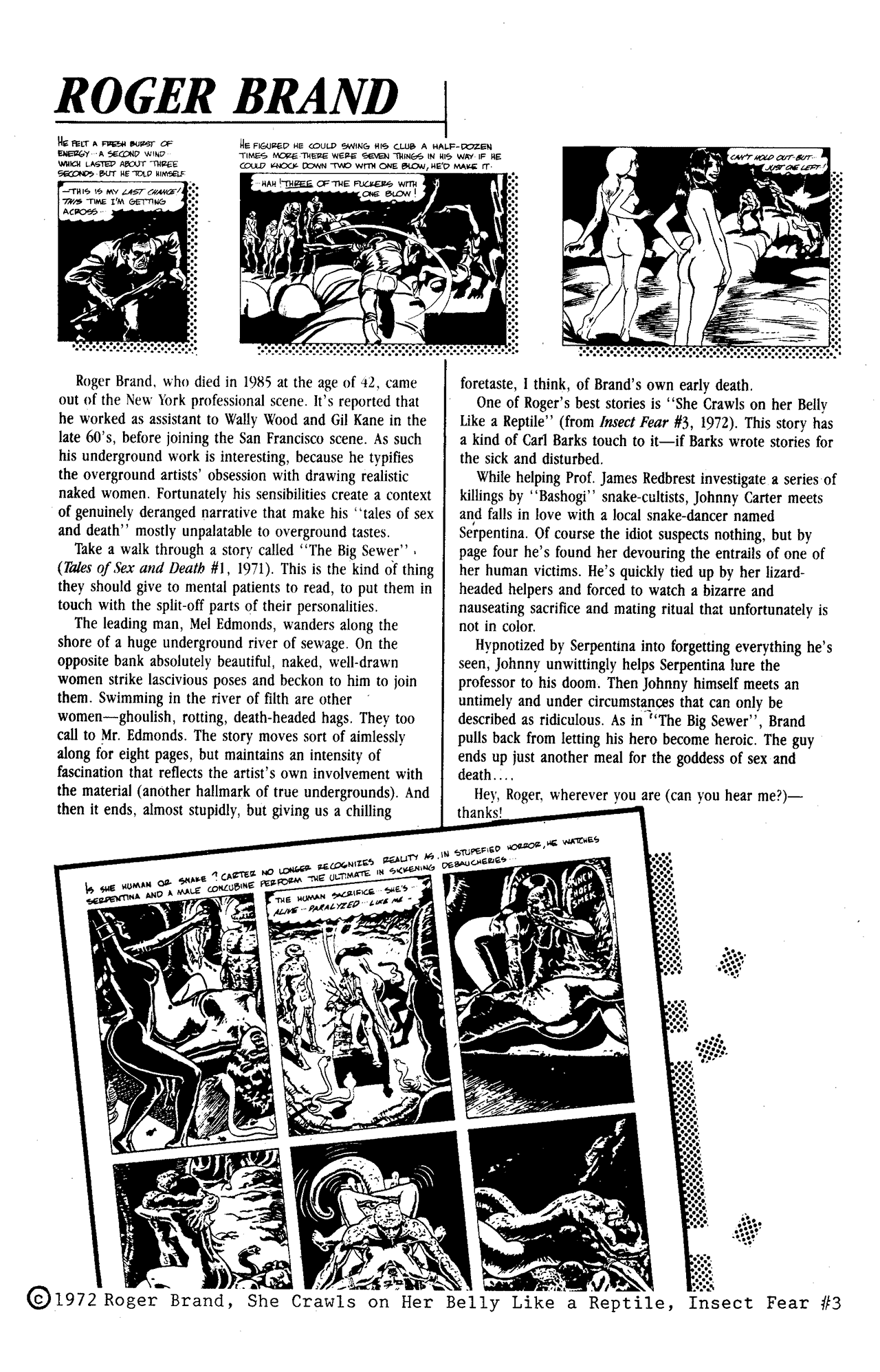 Read online Gore Shriek comic -  Issue #5 - 49