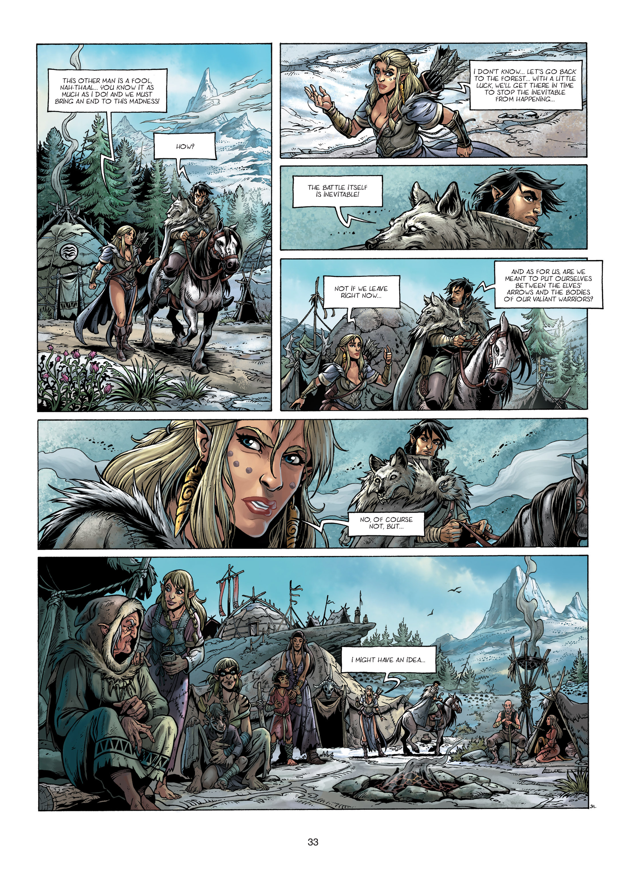 Read online Elves comic -  Issue #4 - 32