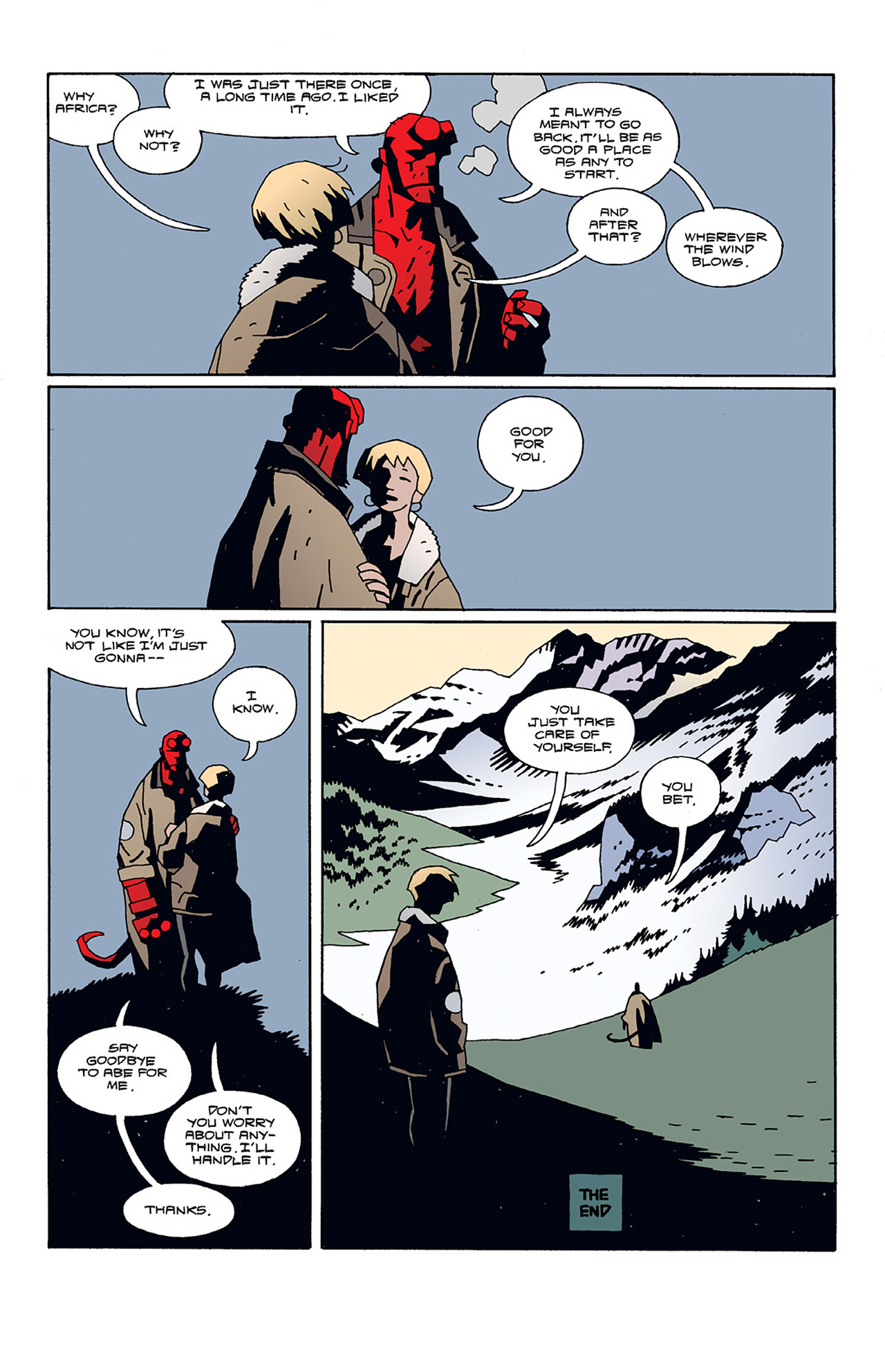 Read online Hellboy: Conqueror Worm comic -  Issue #4 - 31
