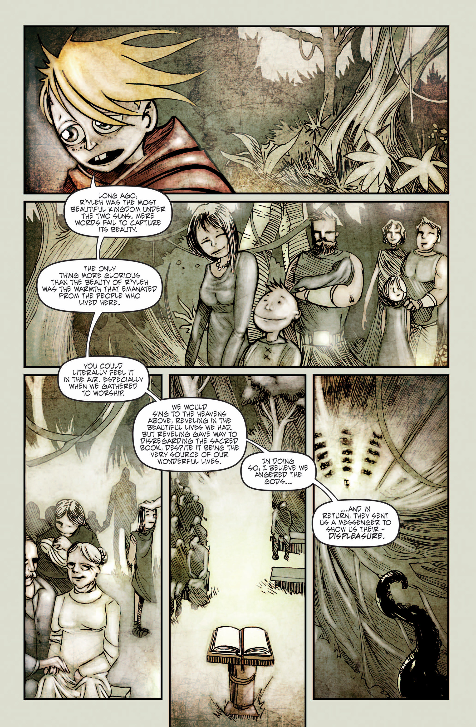 Read online Arcana Studio Presents Howard Lovecraft & the Frozen Kingdom comic -  Issue #2 - 16