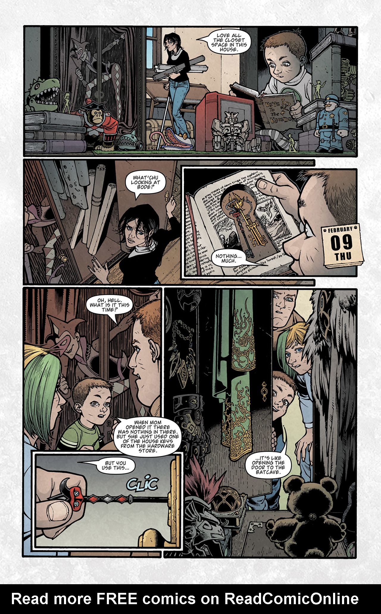 Read online Locke & Key: Keys to the Kingdom comic -  Issue #3 - 11