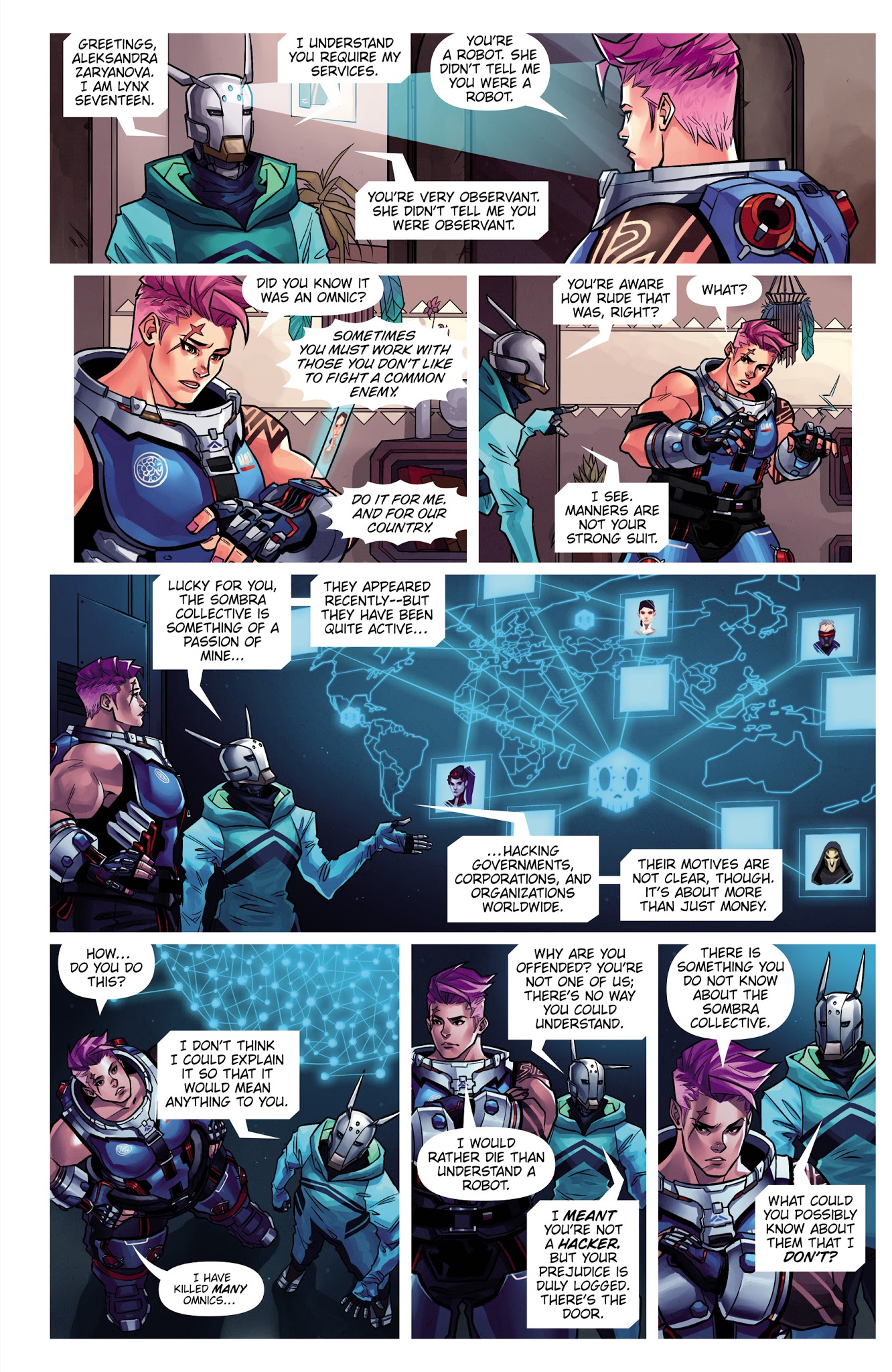 Read online Free Comic Book Day 2018 comic -  Issue # Overwatch and Black Hamme - 5