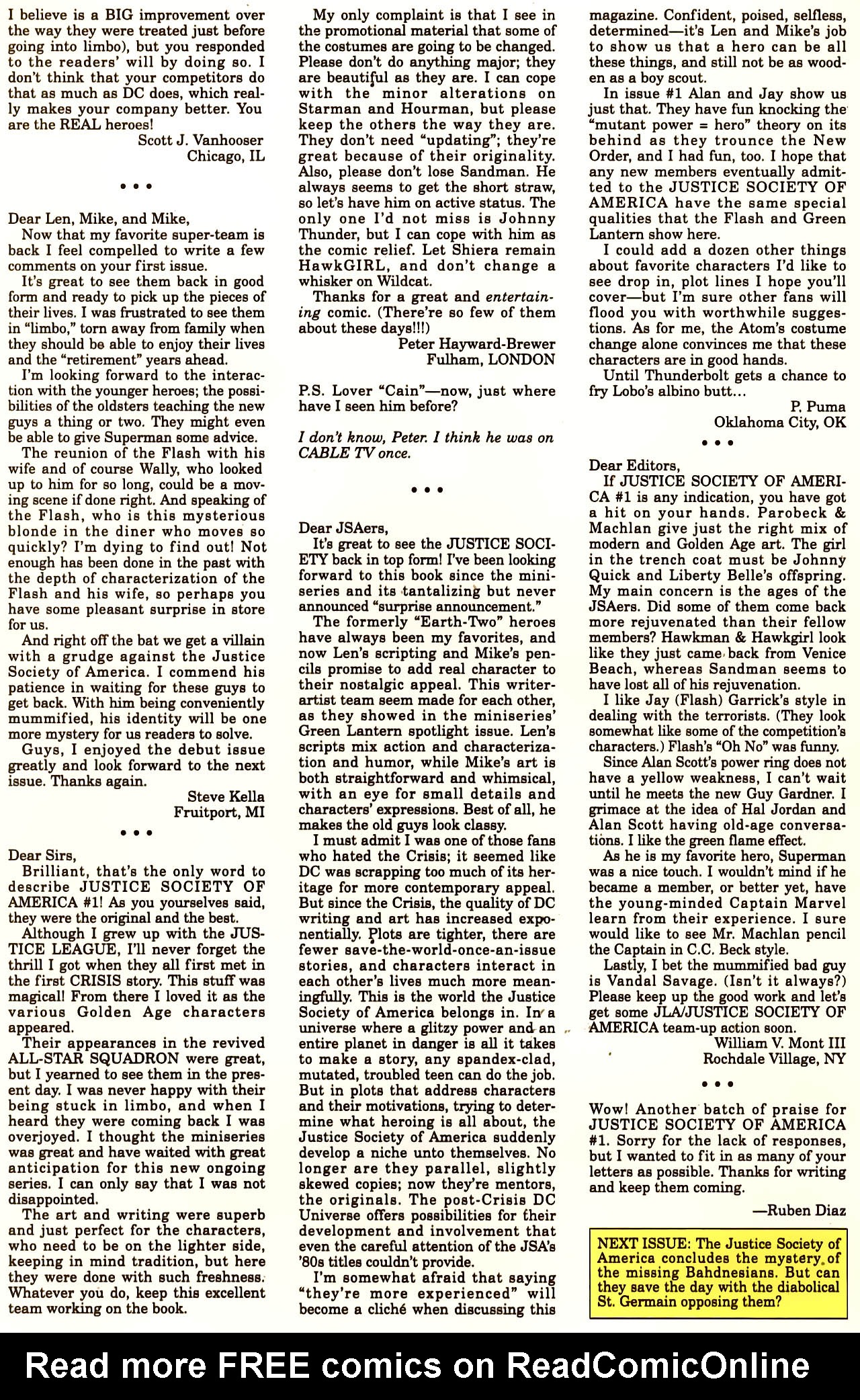 Read online Justice Society of America (1992) comic -  Issue #6 - 32