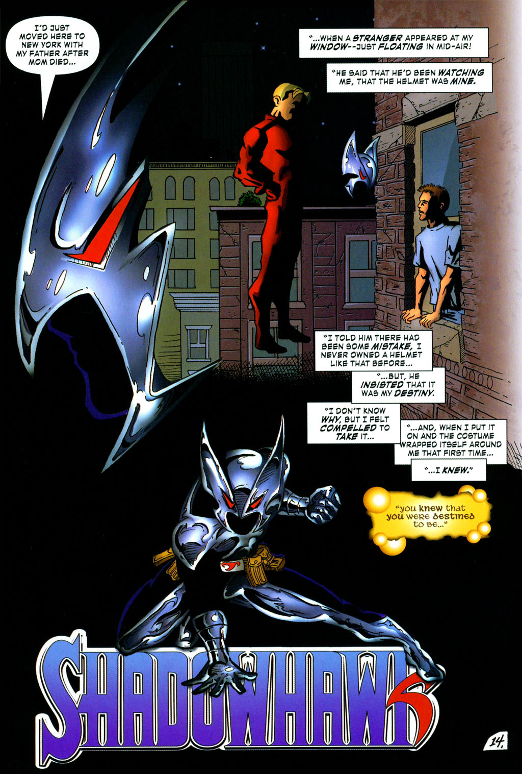 Read online The Return of Shadowhawk comic -  Issue # Full - 15