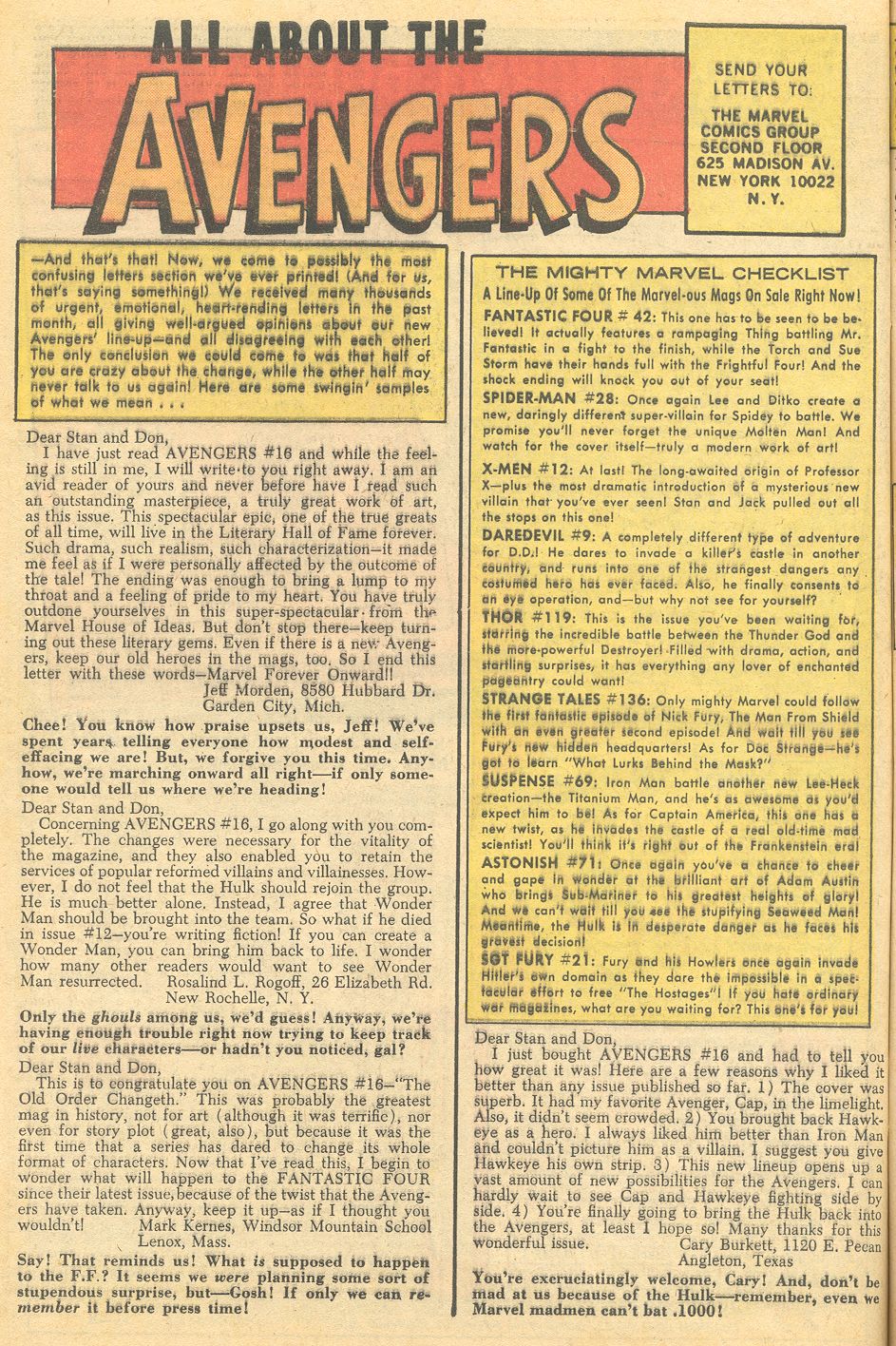 Read online The Avengers (1963) comic -  Issue #19 - 32