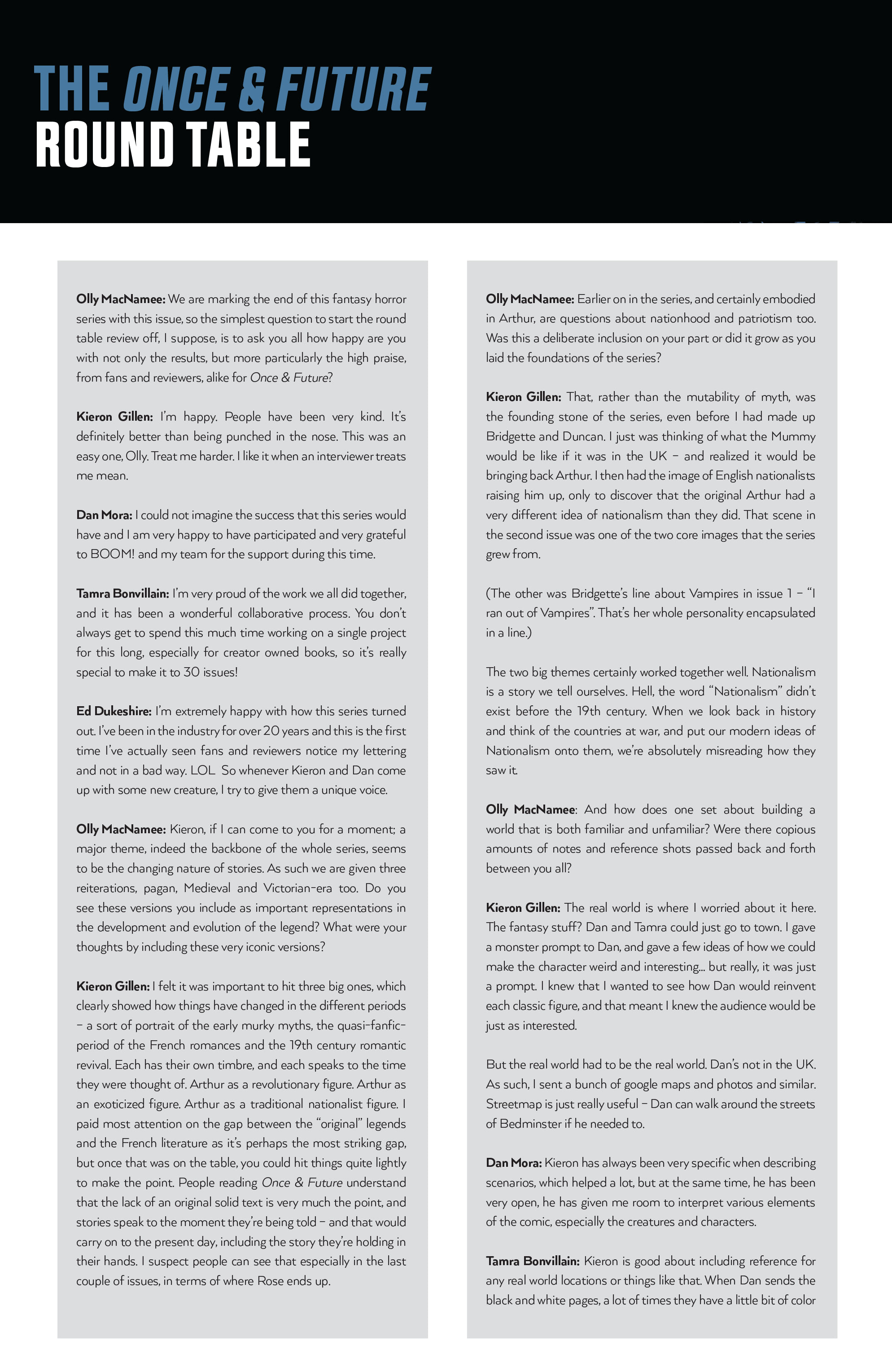 Read online Once & Future comic -  Issue #30 - 32