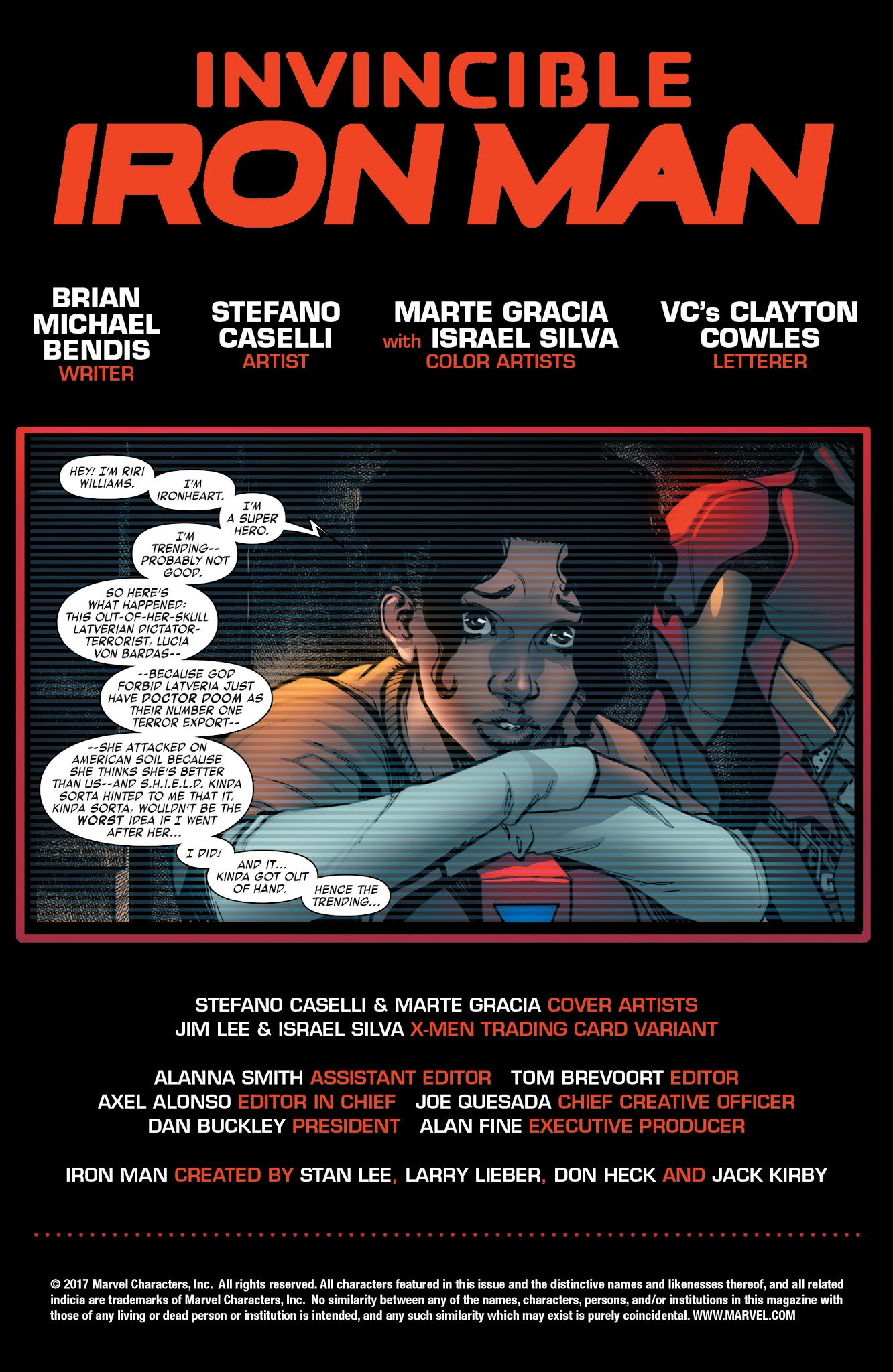 Read online Invincible Iron Man (2016) comic -  Issue #10 - 2