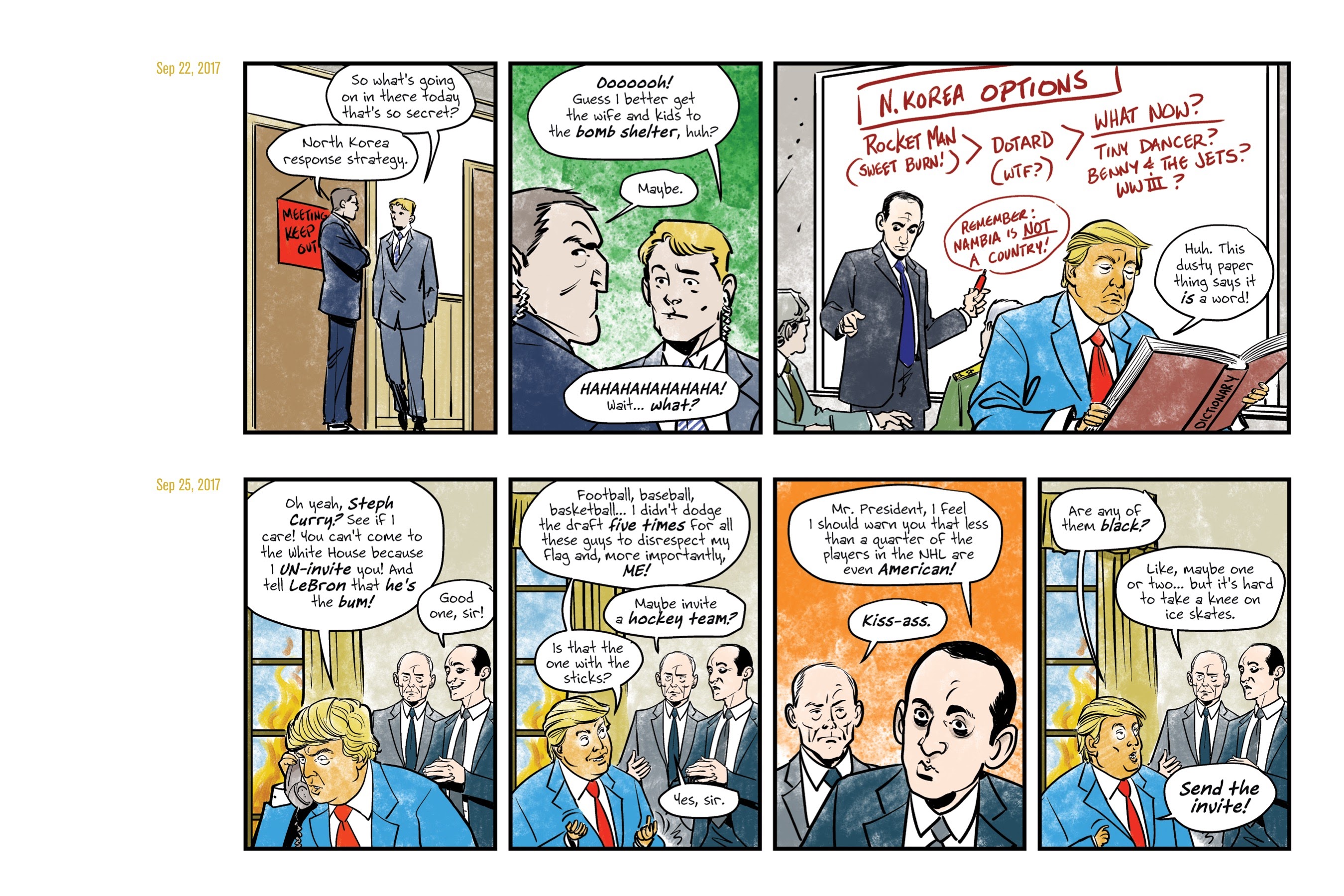 Read online Lil' Donnie: Executive Privilege comic -  Issue # TPB - 52