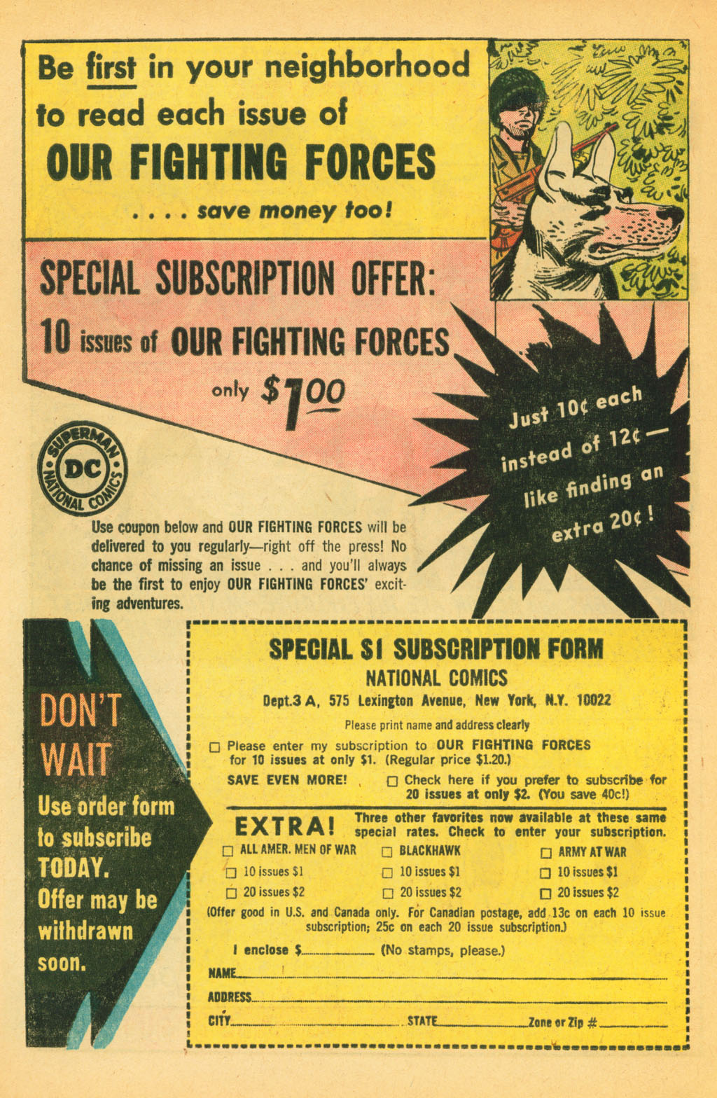 Read online Our Fighting Forces comic -  Issue #87 - 20