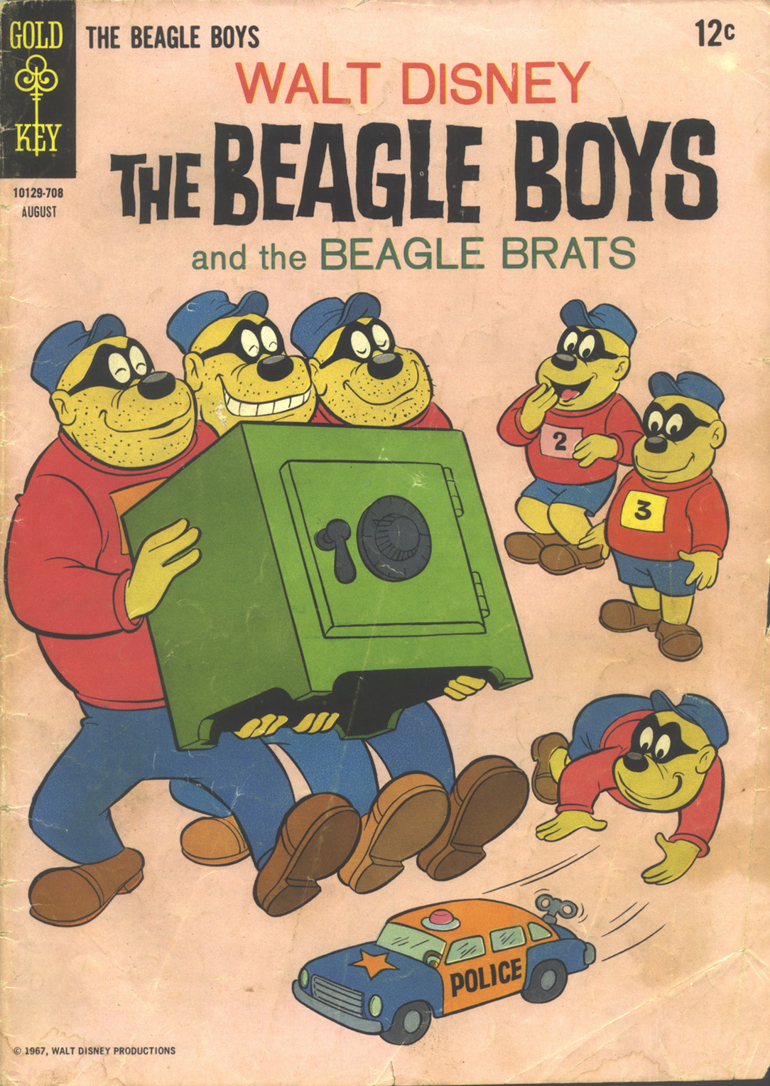Read online Walt Disney THE BEAGLE BOYS comic -  Issue #7 - 1