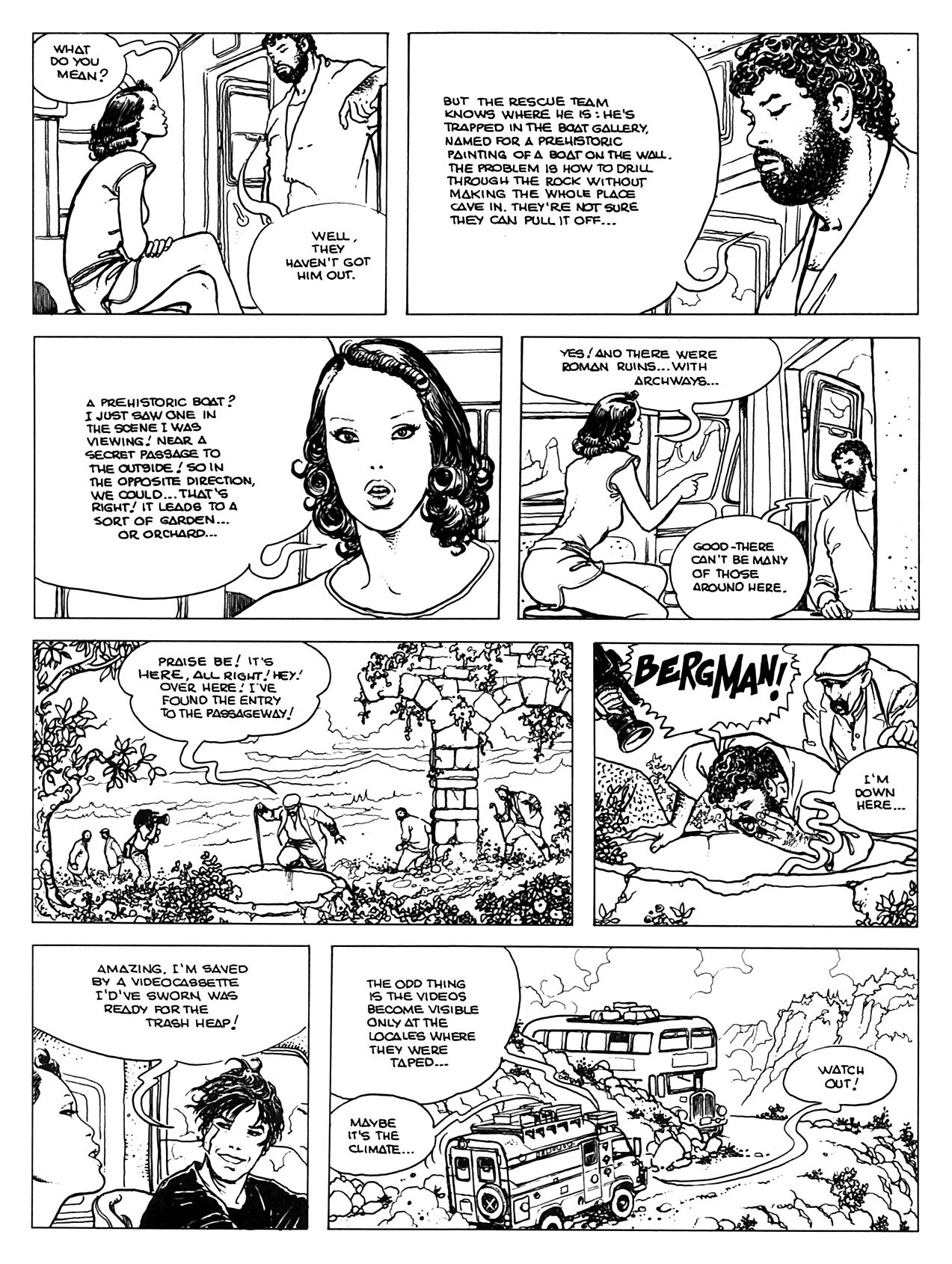 Read online Perchance to dream - The Indian adventures of Giuseppe Bergman comic -  Issue # TPB - 56