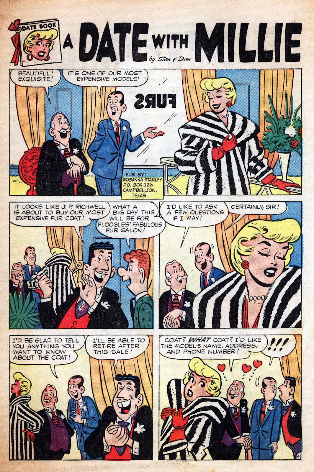 A Date with Millie (1956) issue 1 - Page 6