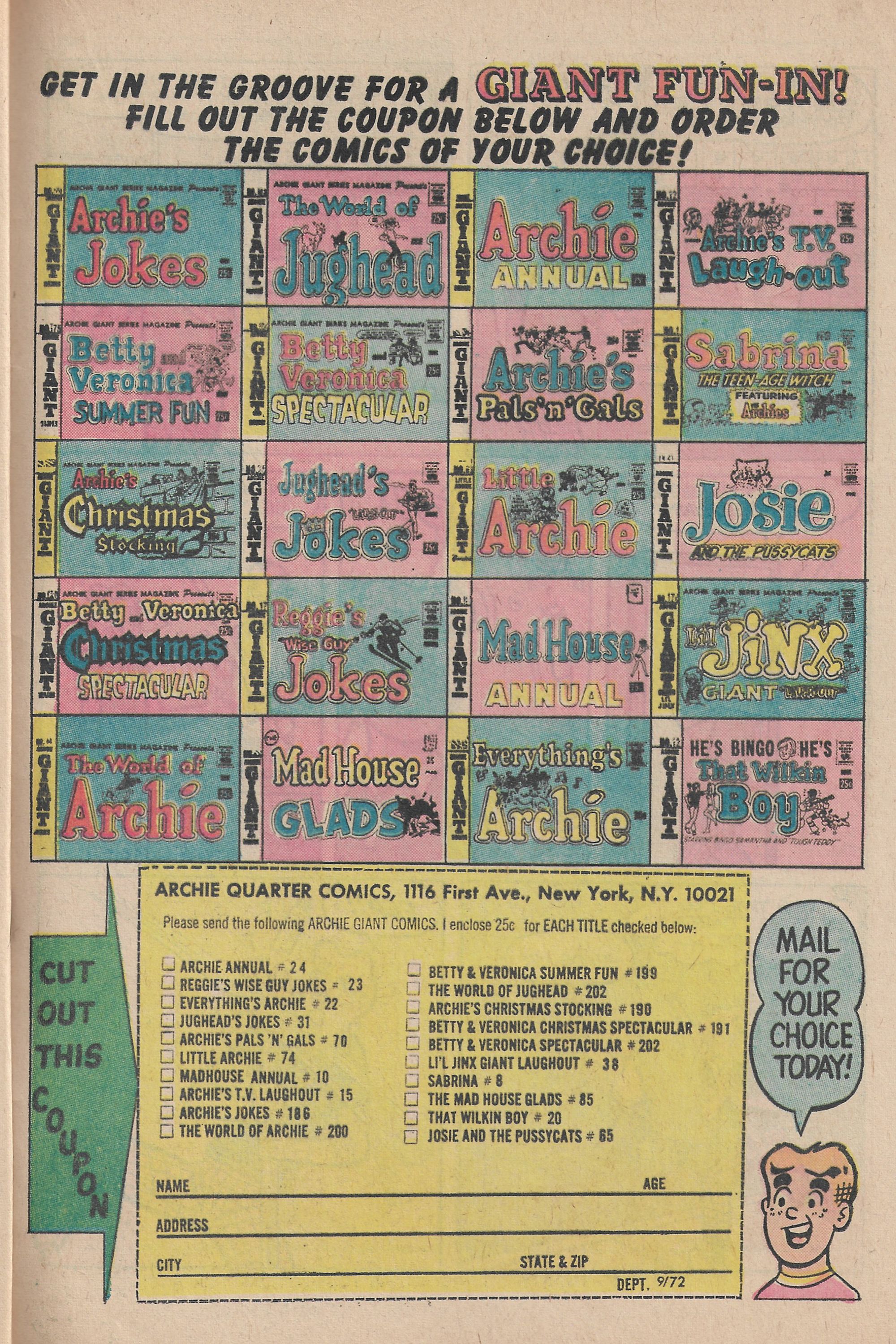 Read online Archie Giant Series Magazine comic -  Issue #200 - 37