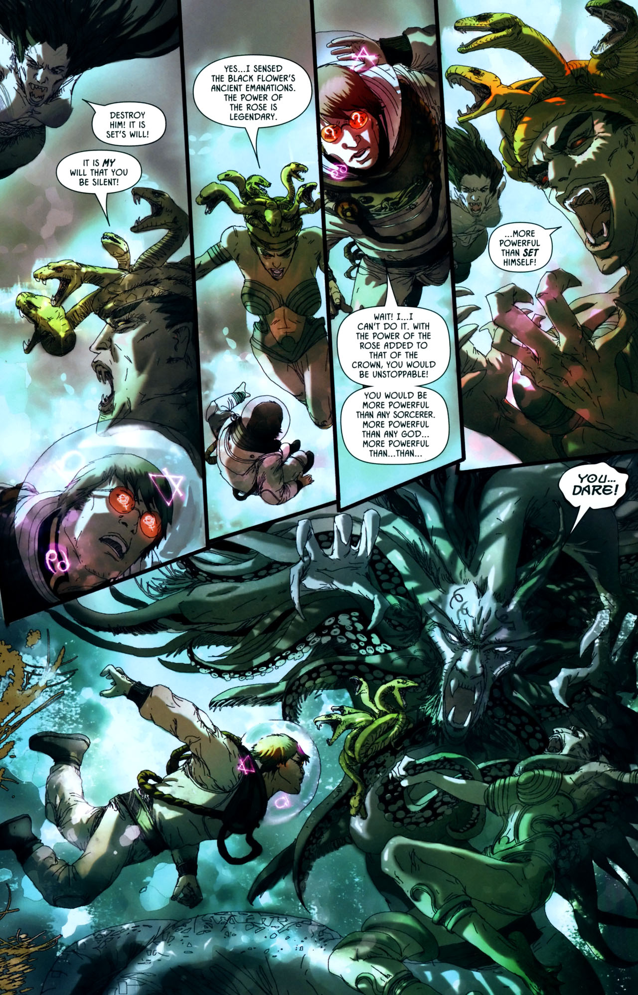 Read online Mystic Arcana comic -  Issue #3 - 34