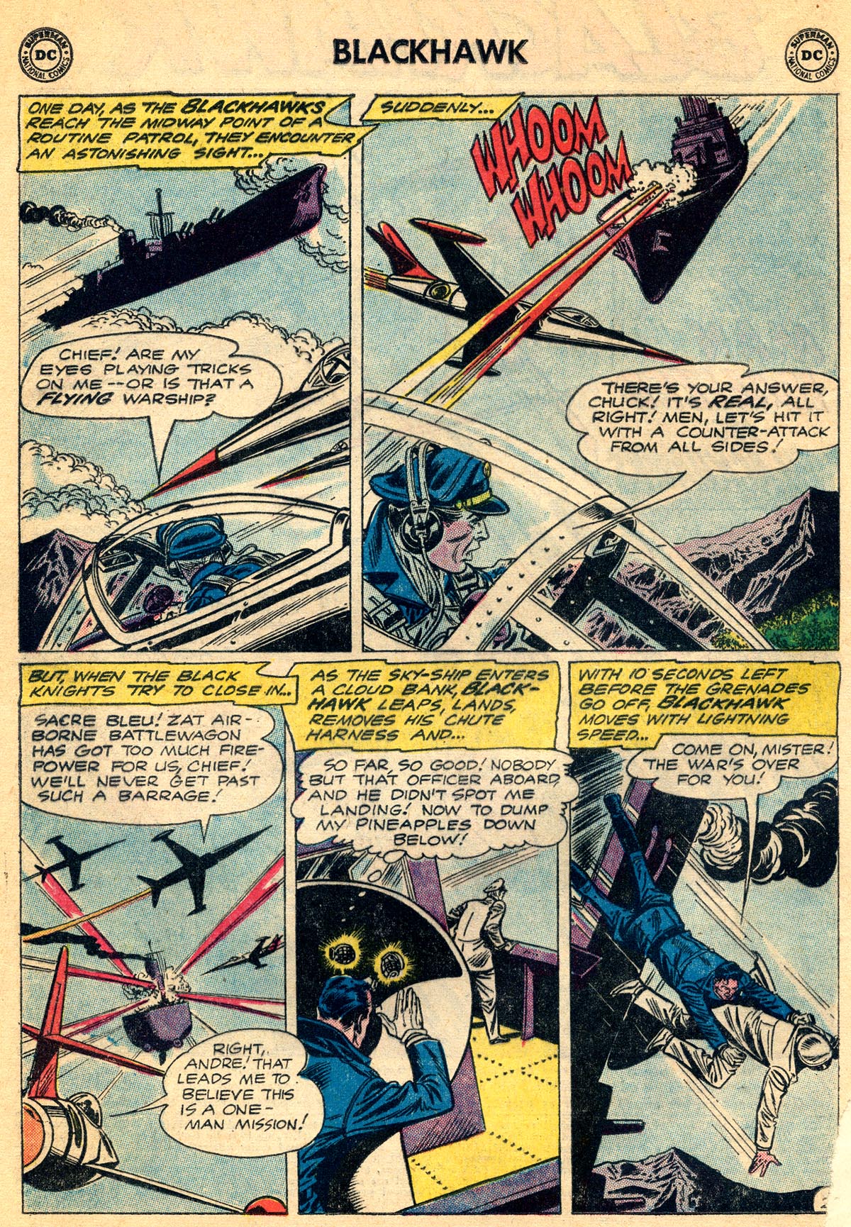Read online Blackhawk (1957) comic -  Issue #168 - 4