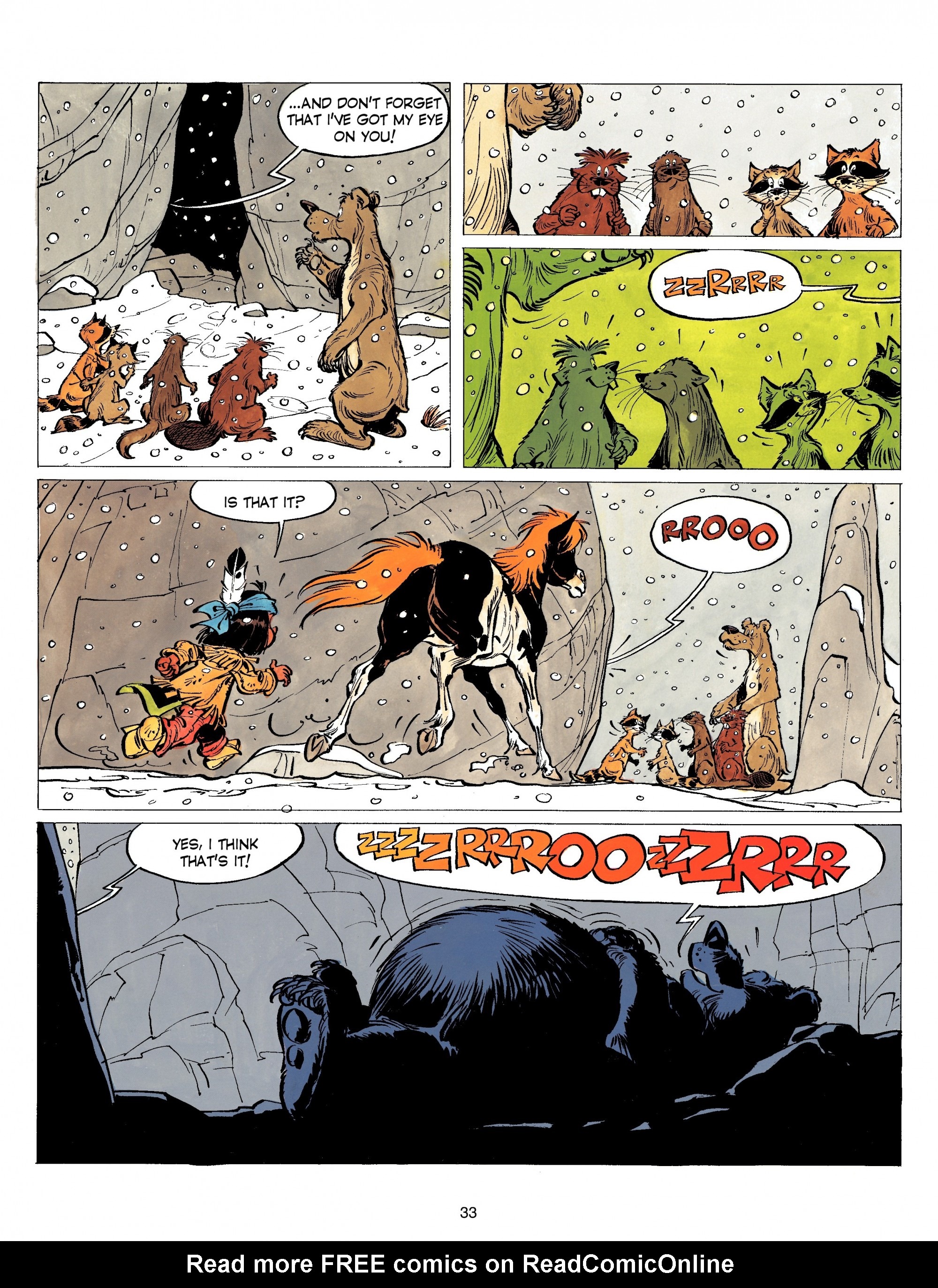 Read online Yakari comic -  Issue #4 - 33