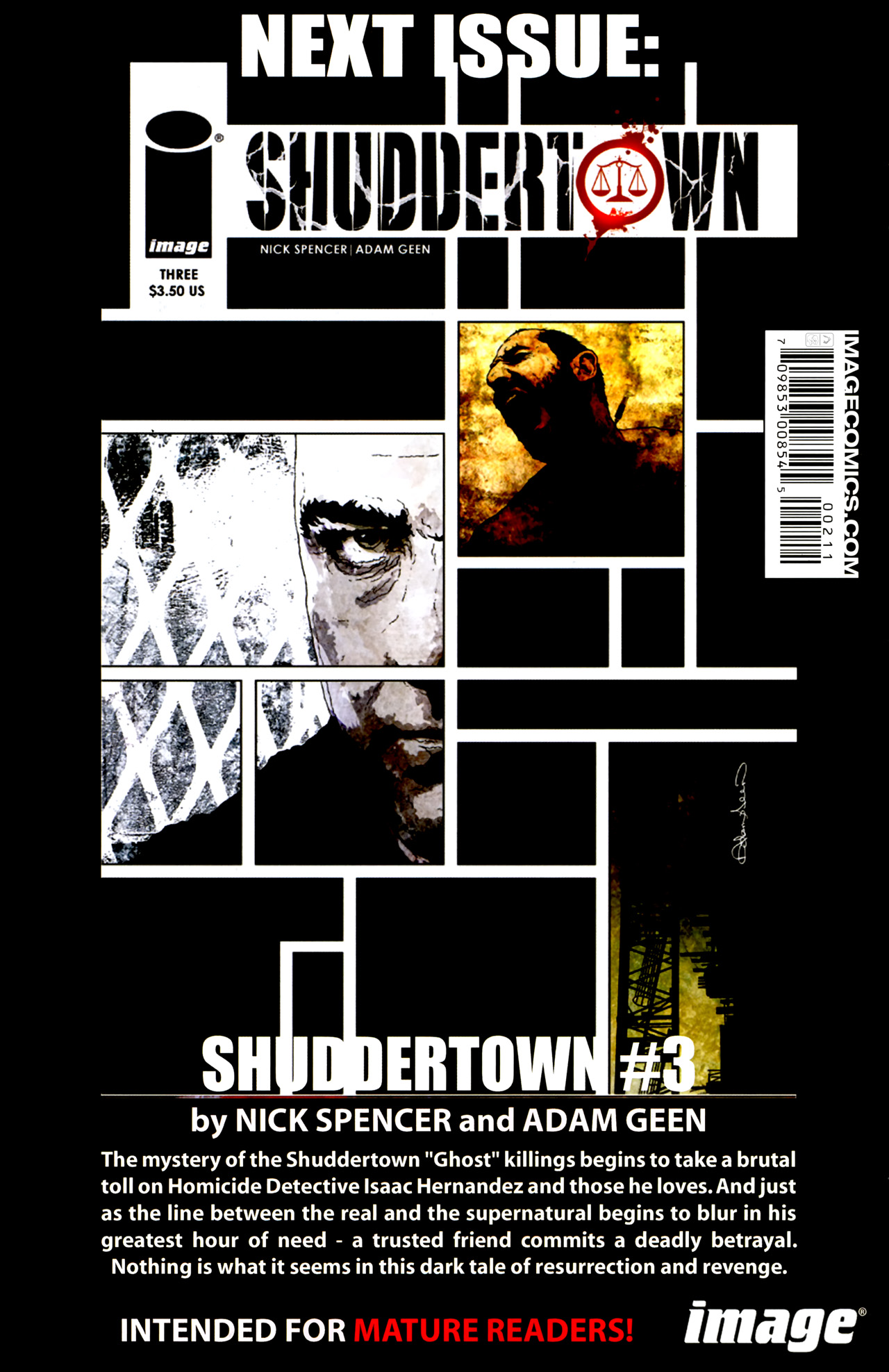 Read online Shuddertown comic -  Issue #2 - 23