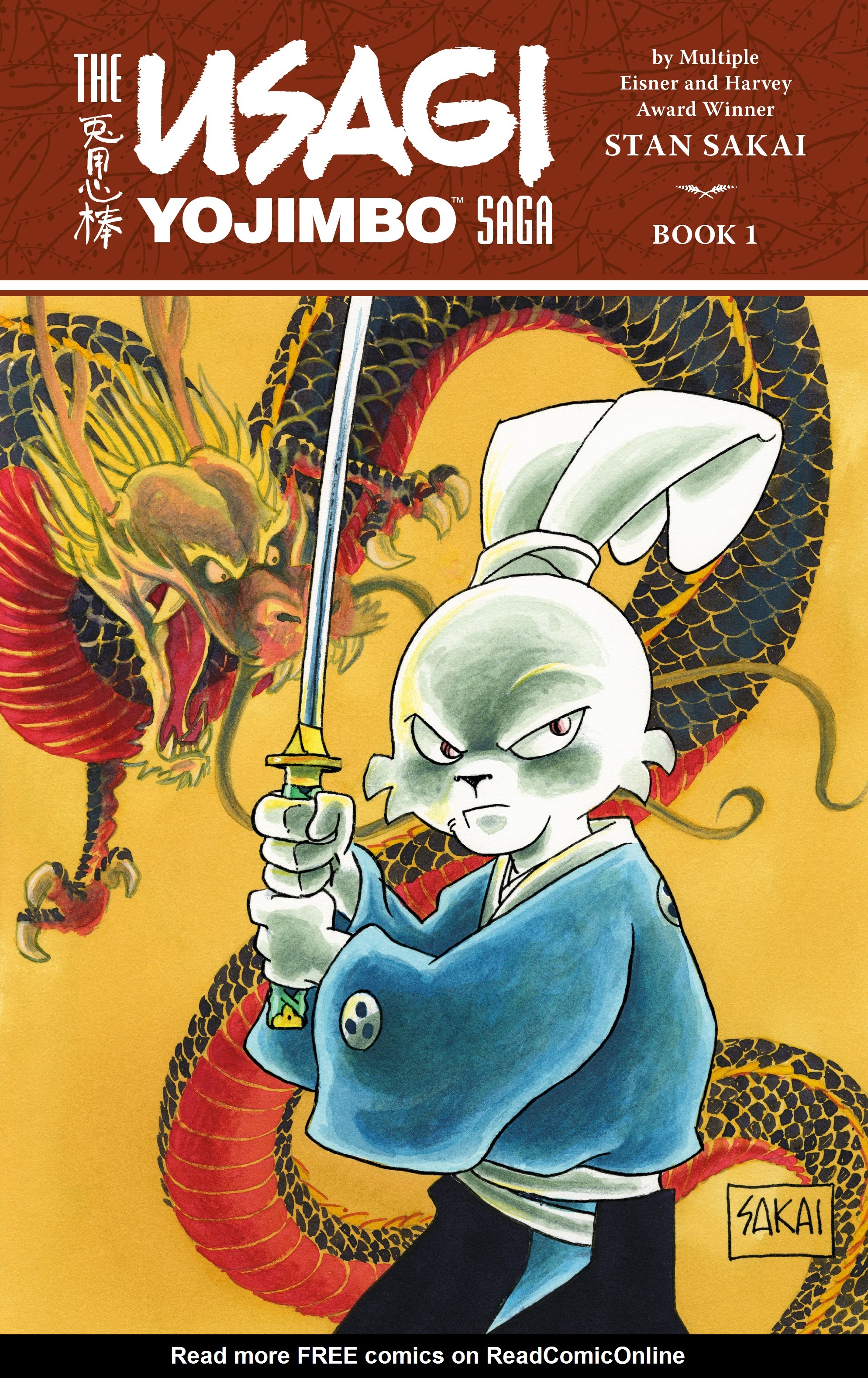 Read online The Usagi Yojimbo Saga (2021) comic -  Issue # TPB 1 (Part 1) - 1