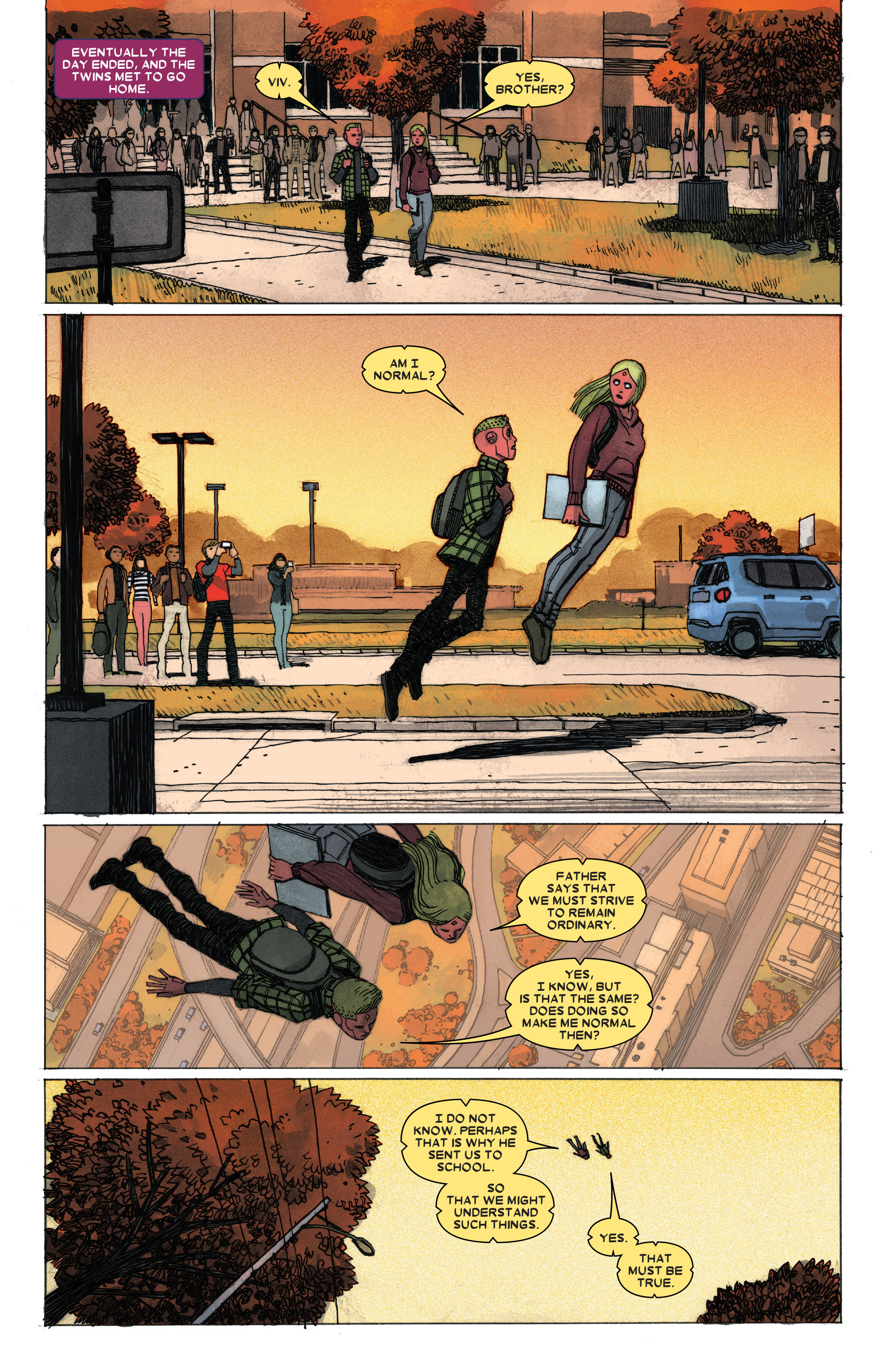 Read online Vision comic -  Issue #1 - 16