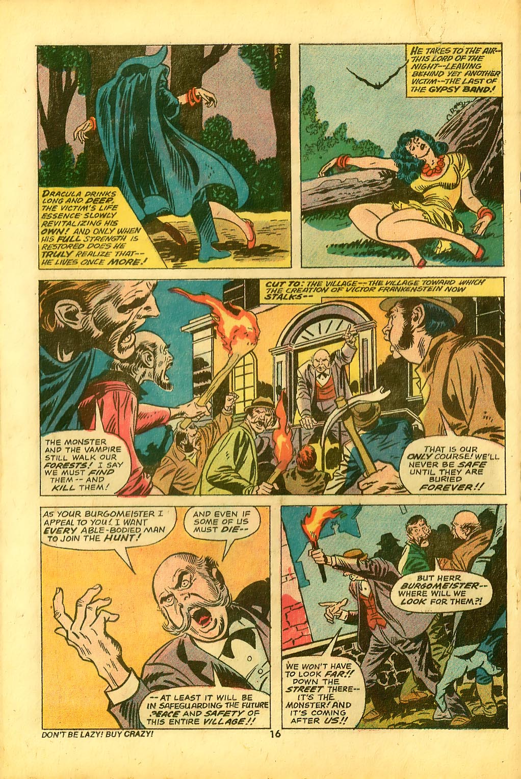 Read online Frankenstein (1973) comic -  Issue #8 - 11