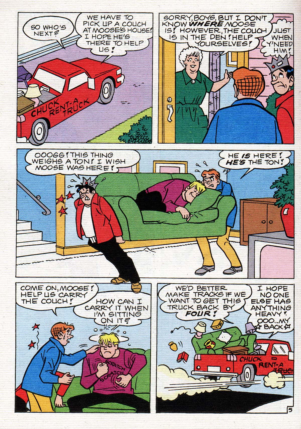 Read online Jughead's Double Digest Magazine comic -  Issue #94 - 111