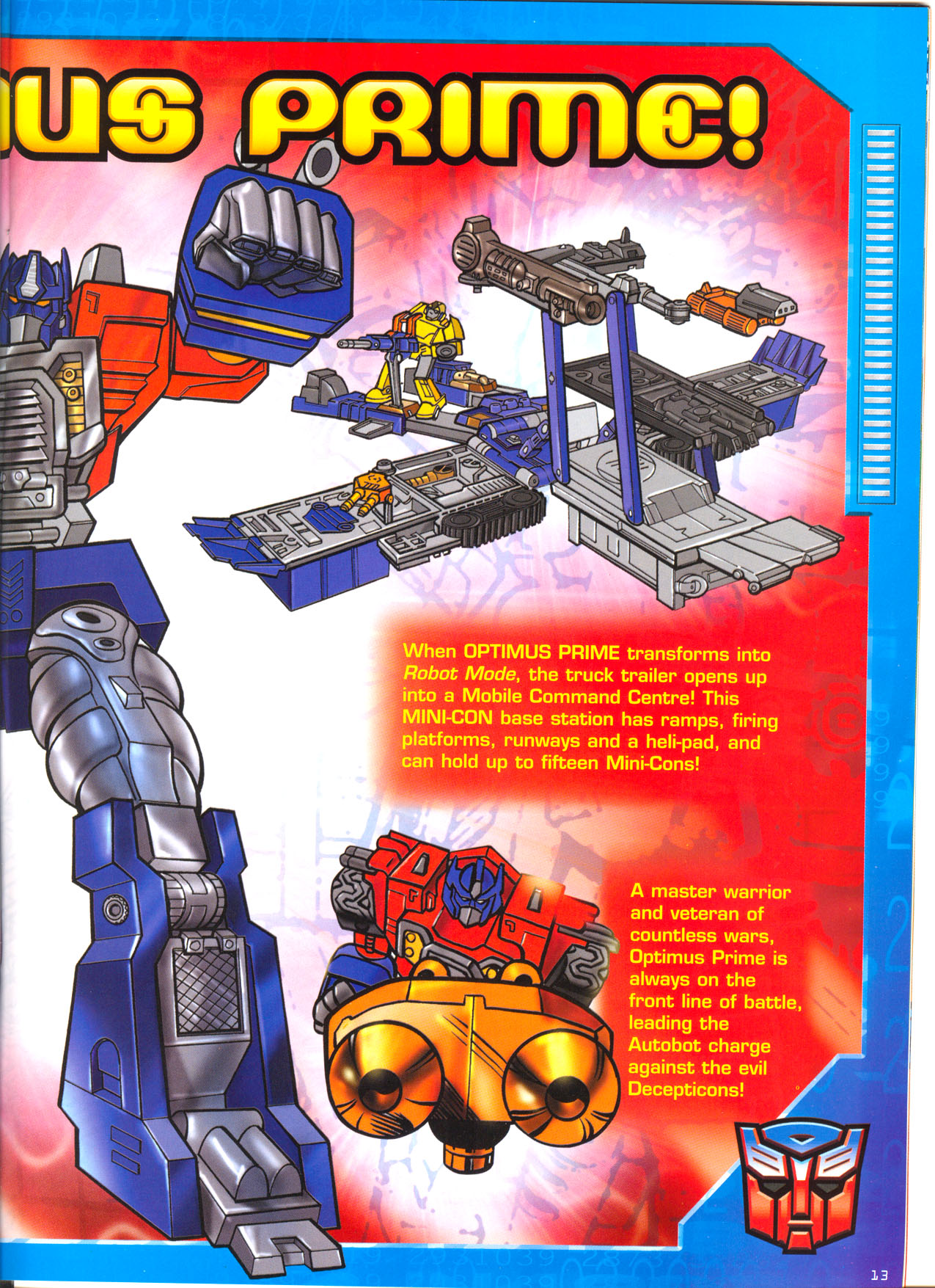 Read online Transformers: Armada (2003) comic -  Issue #1 - 12