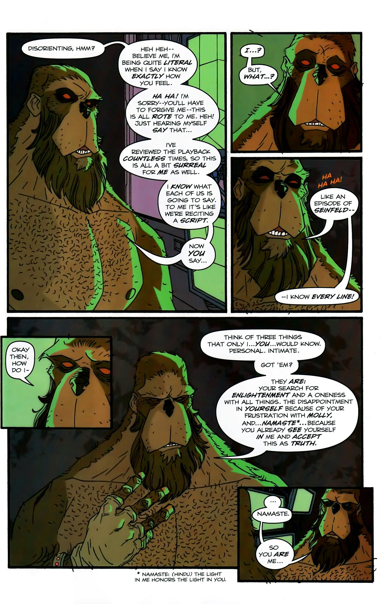 Read online The Perhapanauts: Second Chances comic -  Issue #1 - 17