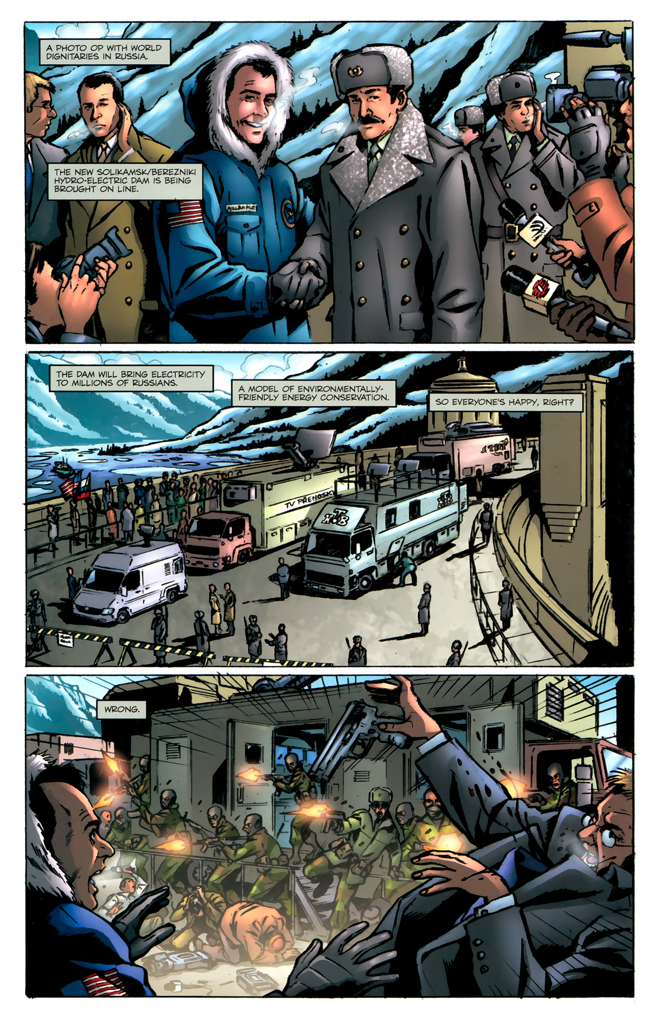 Read online G.I. Joe Movie Prequel comic -  Issue #4 - 4