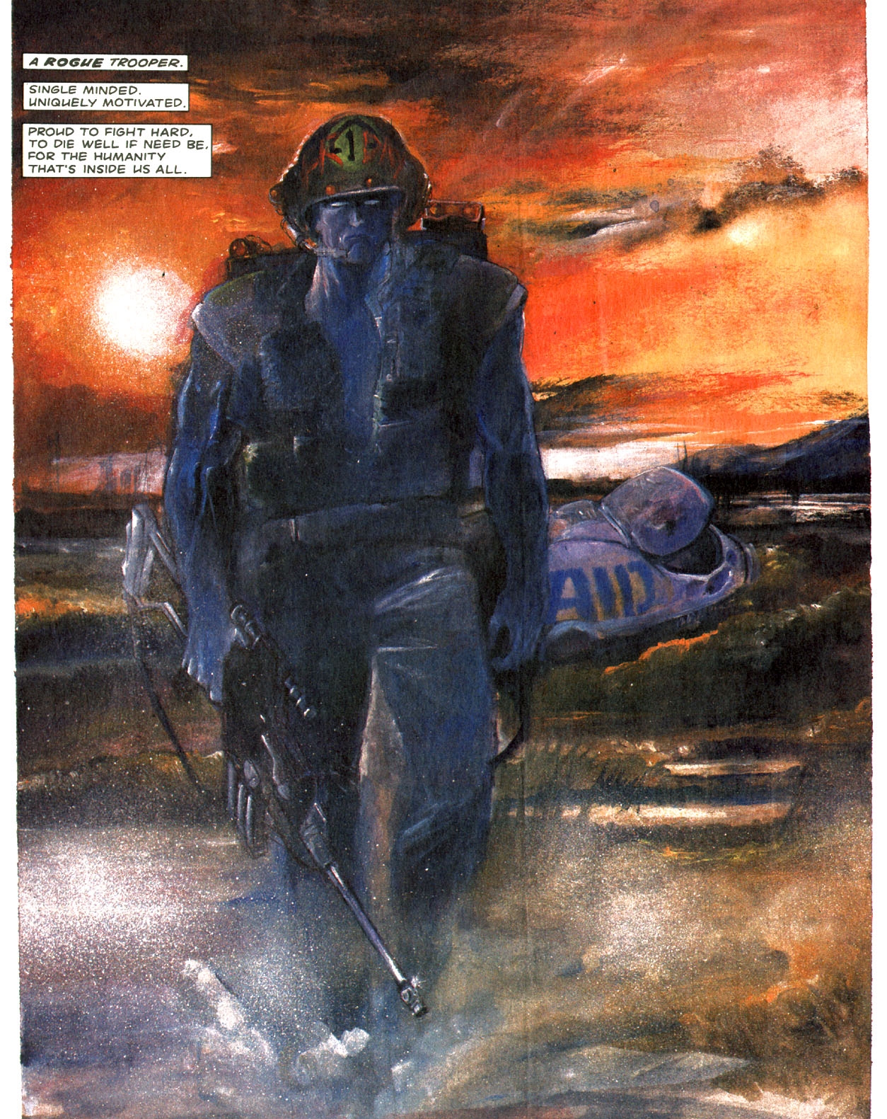 Read online Rogue Trooper: The War Machine comic -  Issue # TPB - 79