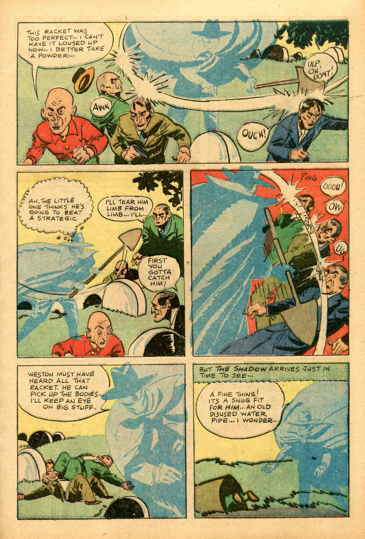 Read online Shadow Comics comic -  Issue #69 - 11