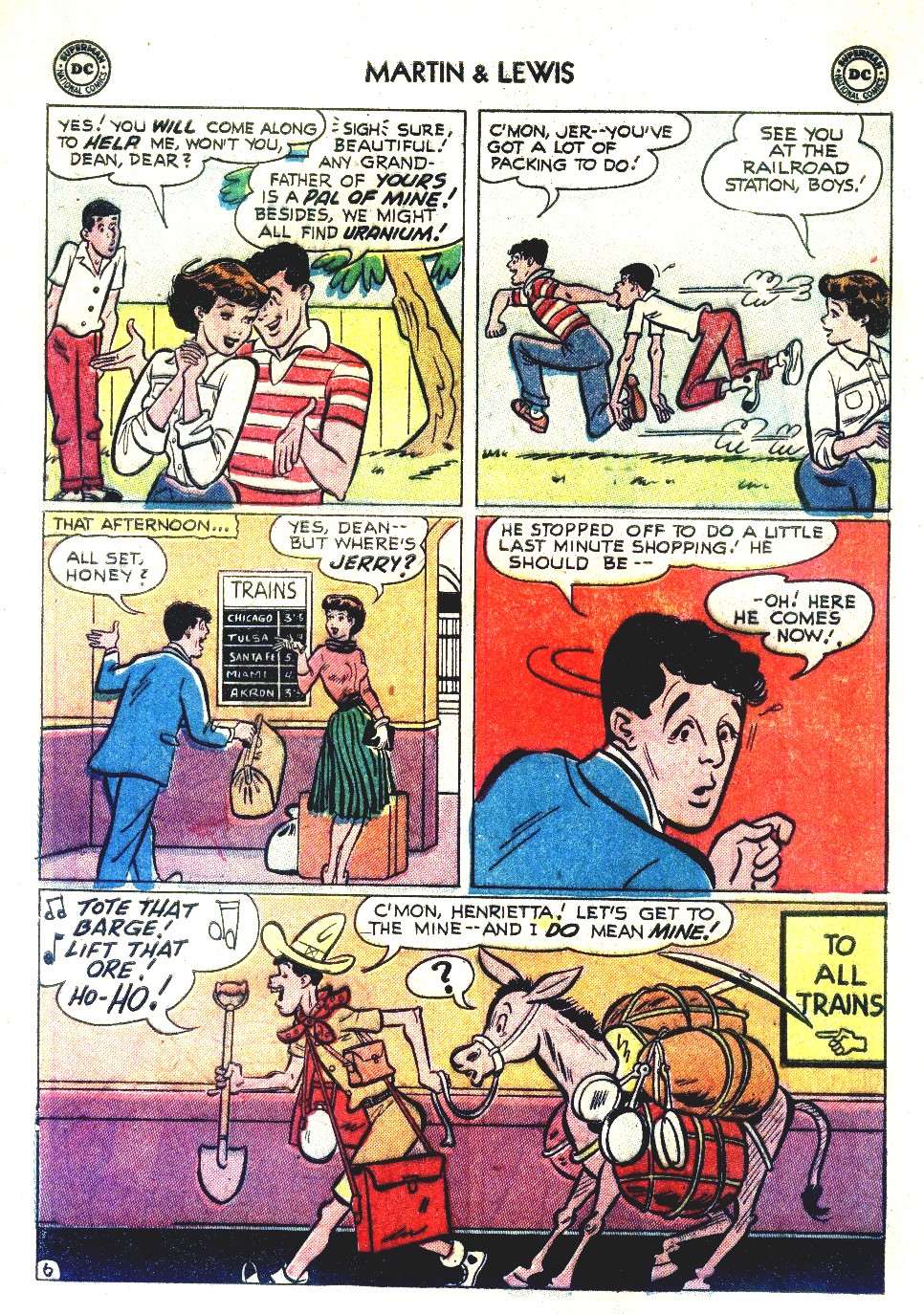 Read online The Adventures of Dean Martin and Jerry Lewis comic -  Issue #25 - 8