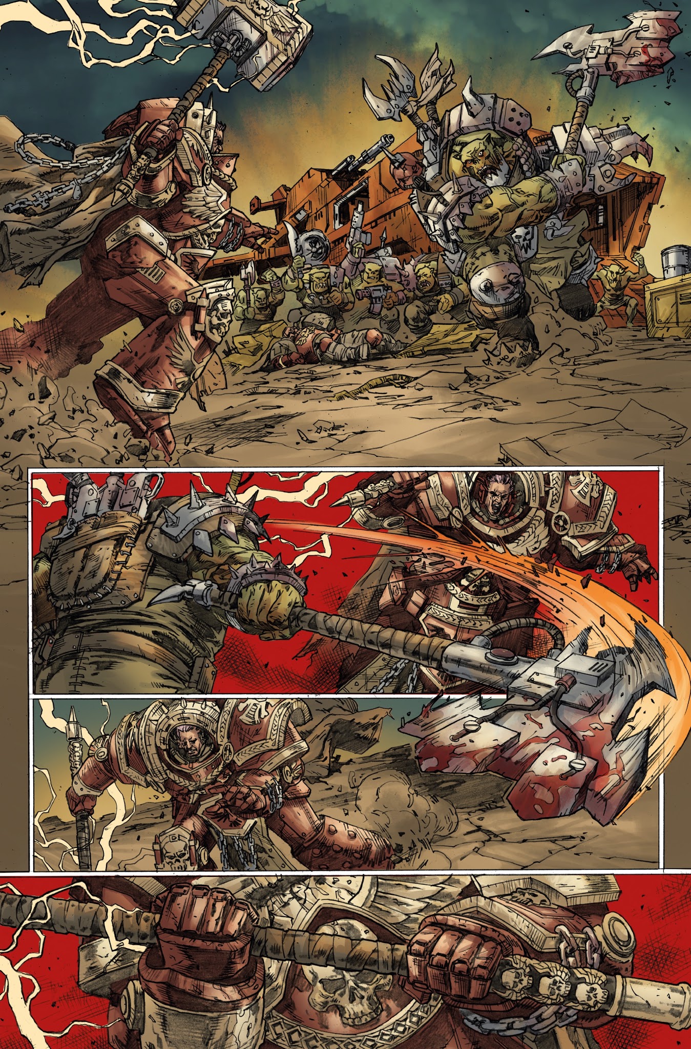 Read online Warhammer 40,000: Dawn of War comic -  Issue #4 - 6