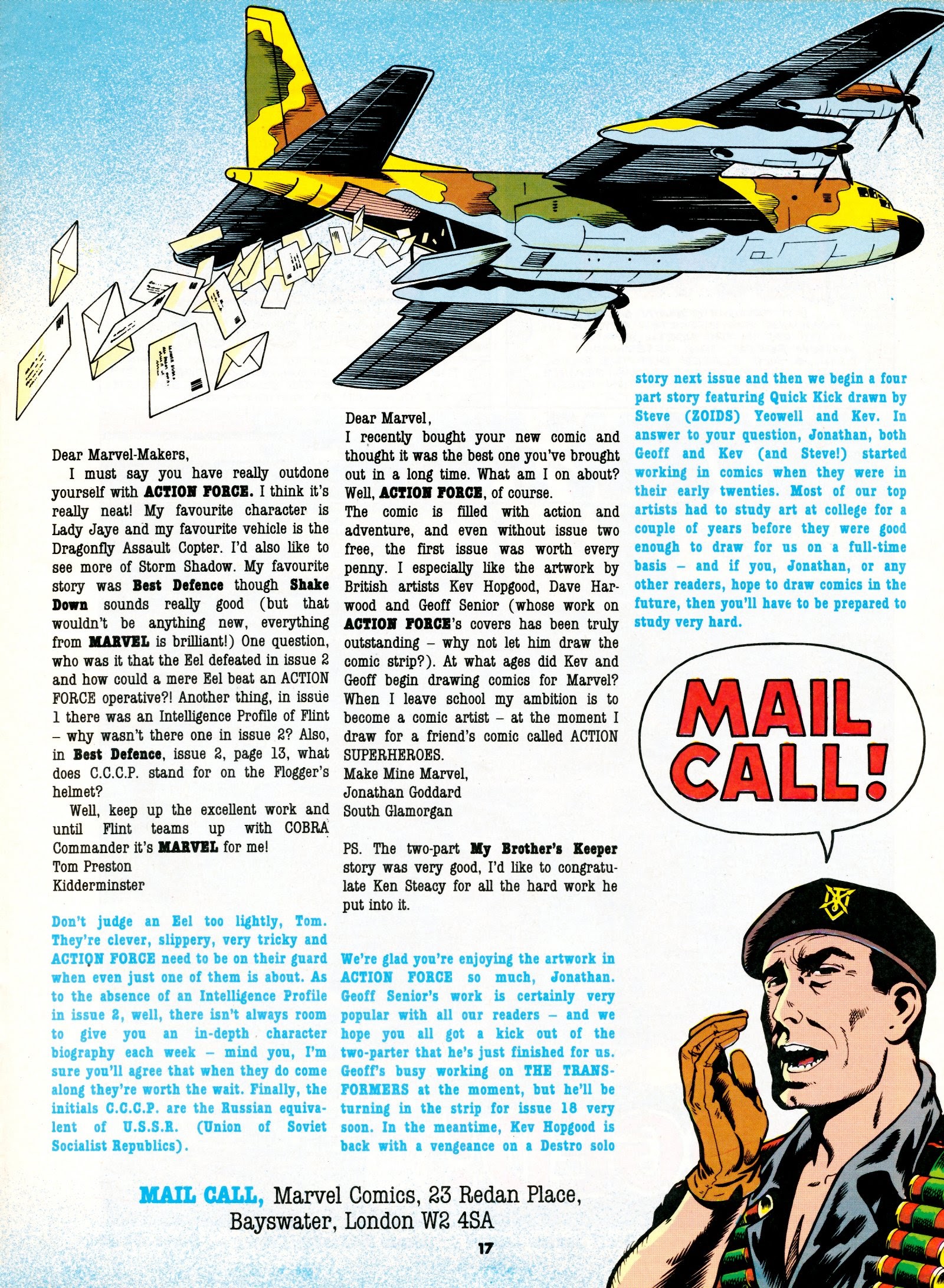 Read online Action Force comic -  Issue #12 - 17