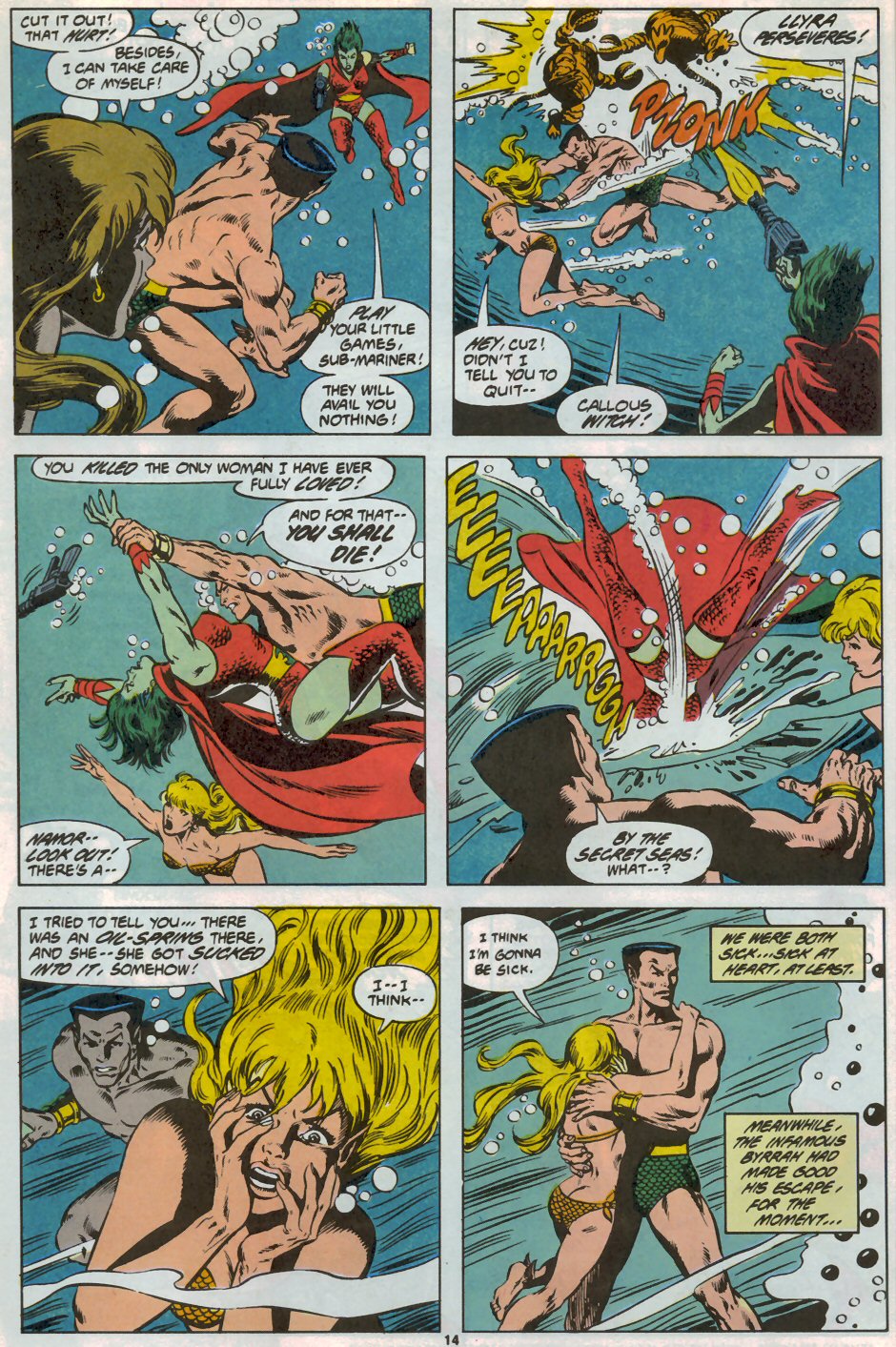 Read online Saga of the Sub-Mariner comic -  Issue #11 - 11