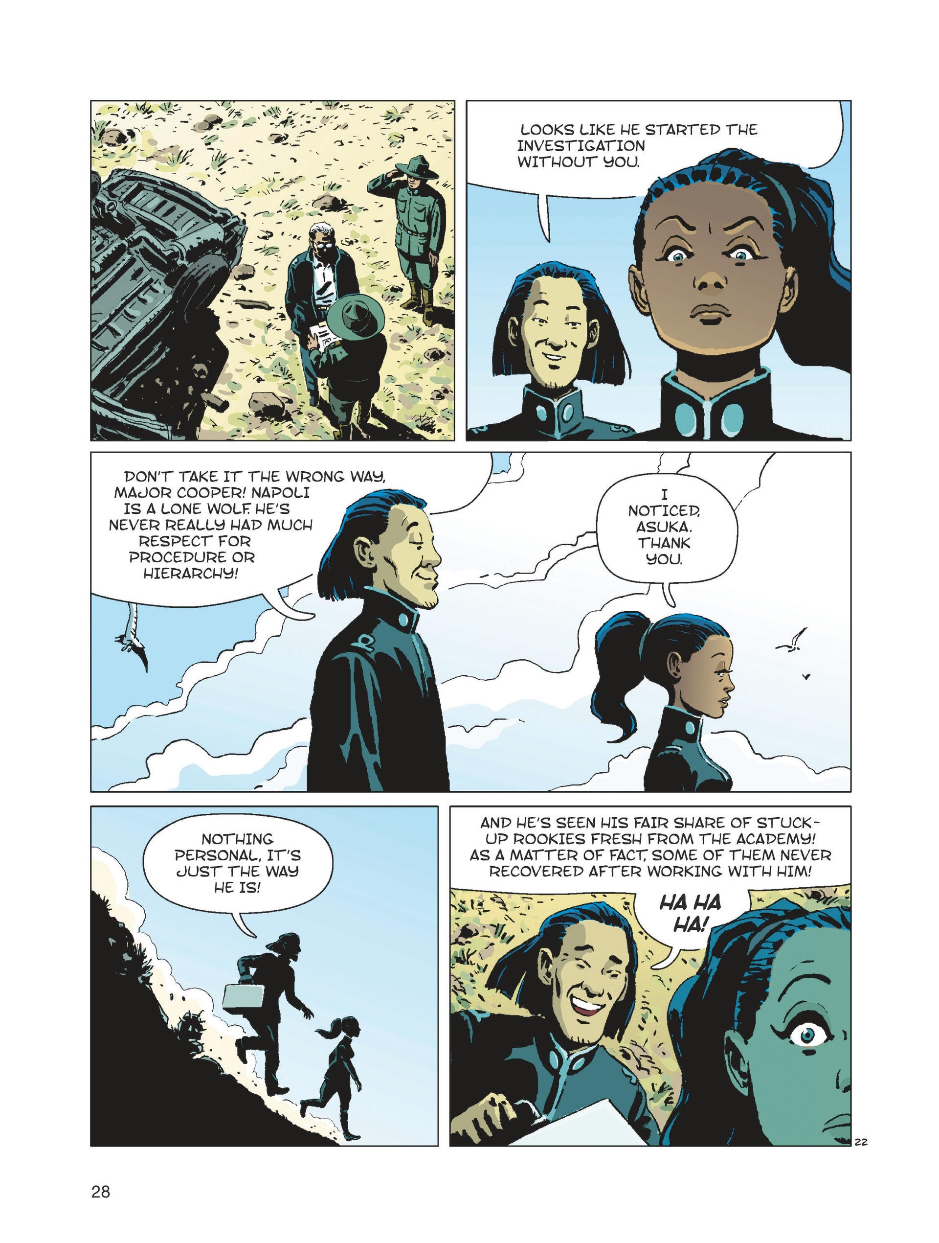 Read online Karma City comic -  Issue #1 - 28