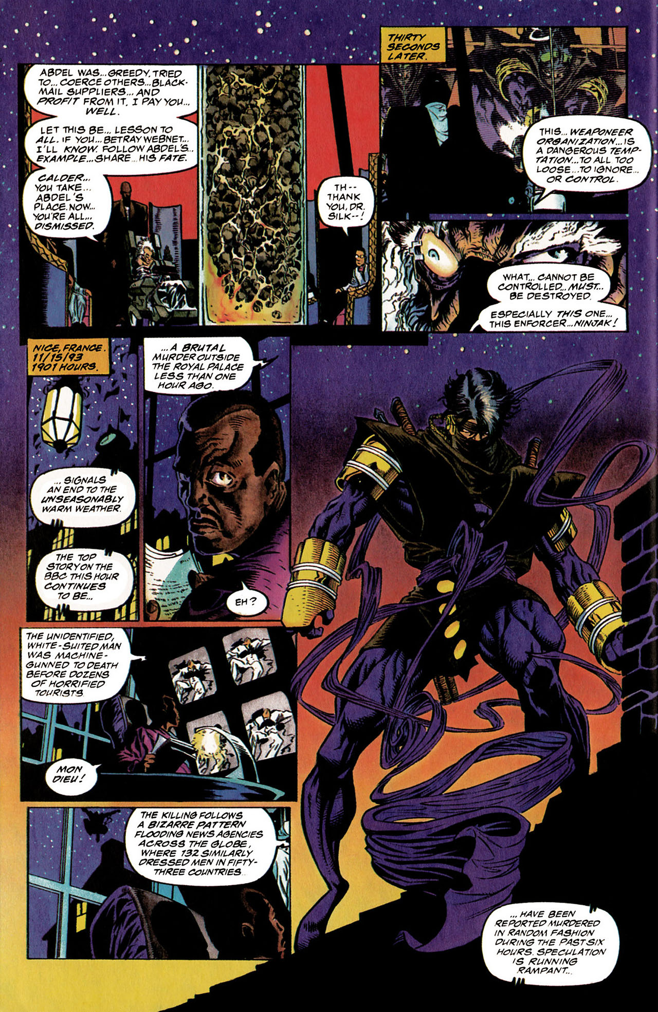 Read online Ninjak (1994) comic -  Issue #1 - 20