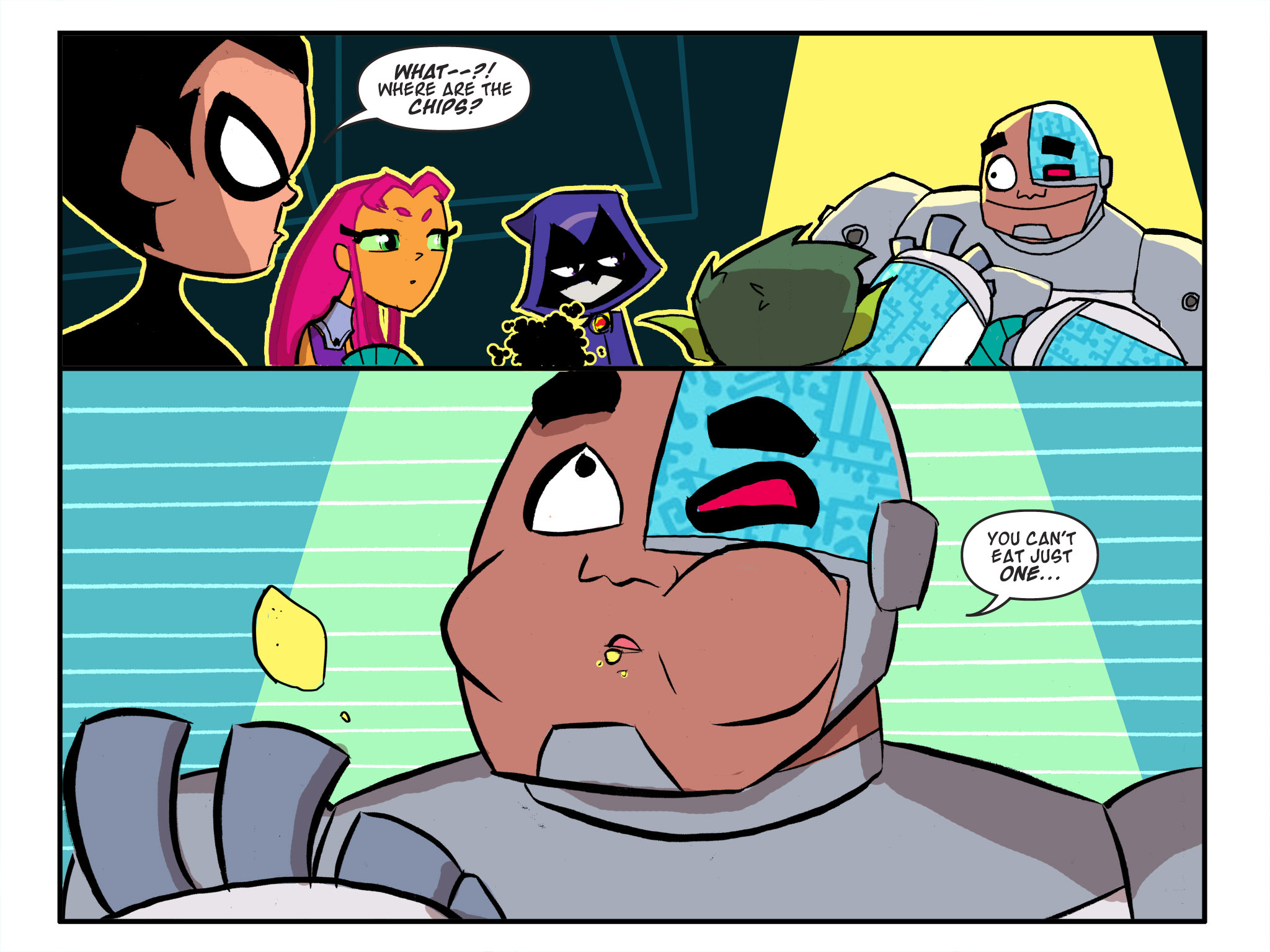 Read online Teen Titans Go! (2013) comic -  Issue #7 - 22
