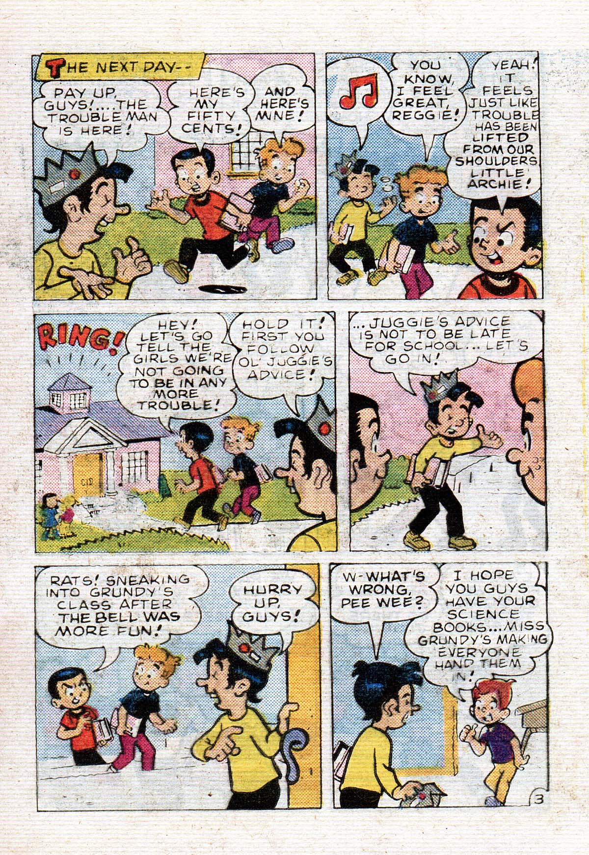 Read online Little Archie Comics Digest Magazine comic -  Issue #33 - 44