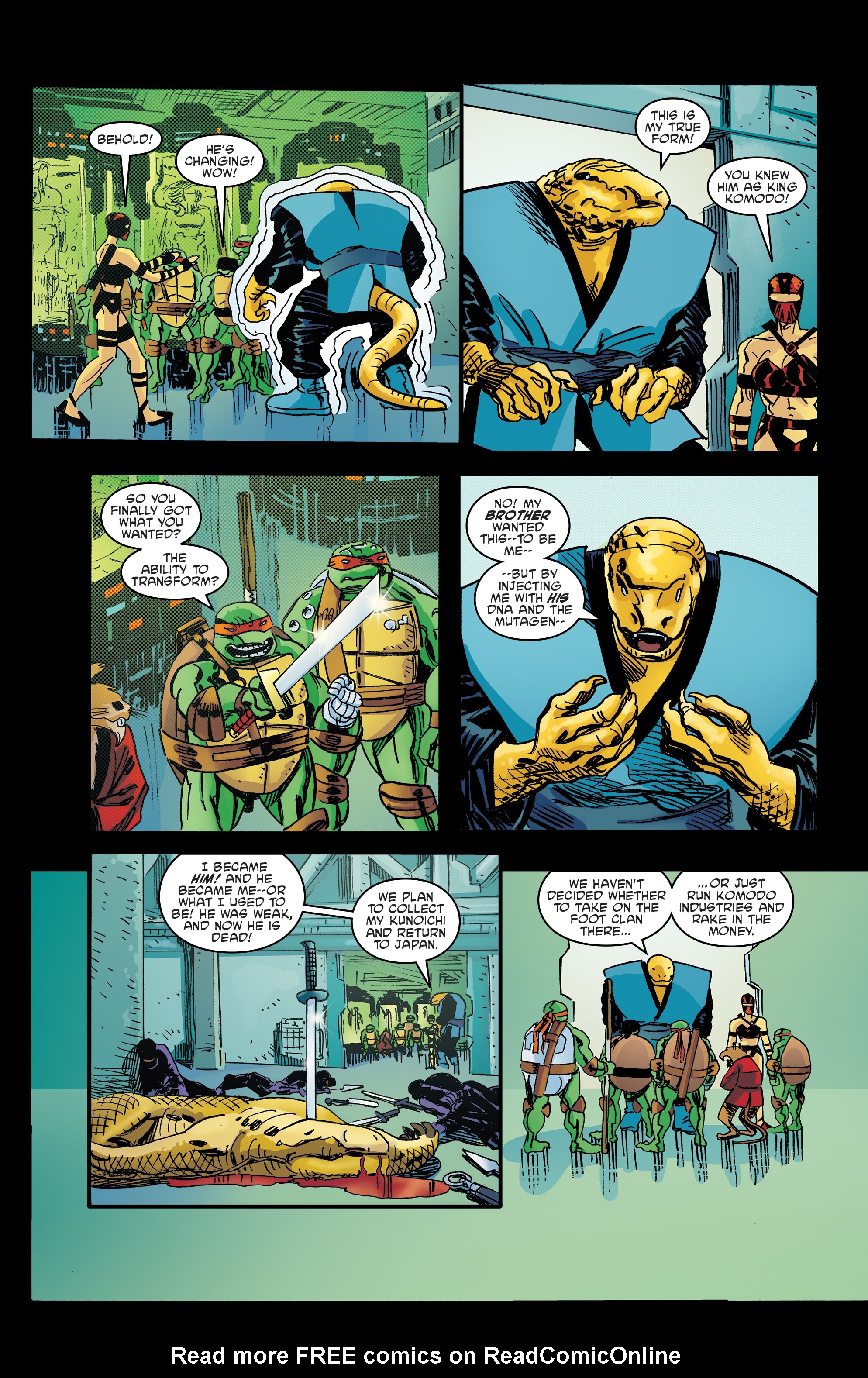 Read online Teenage Mutant Ninja Turtles: Urban Legends comic -  Issue #26 - 19