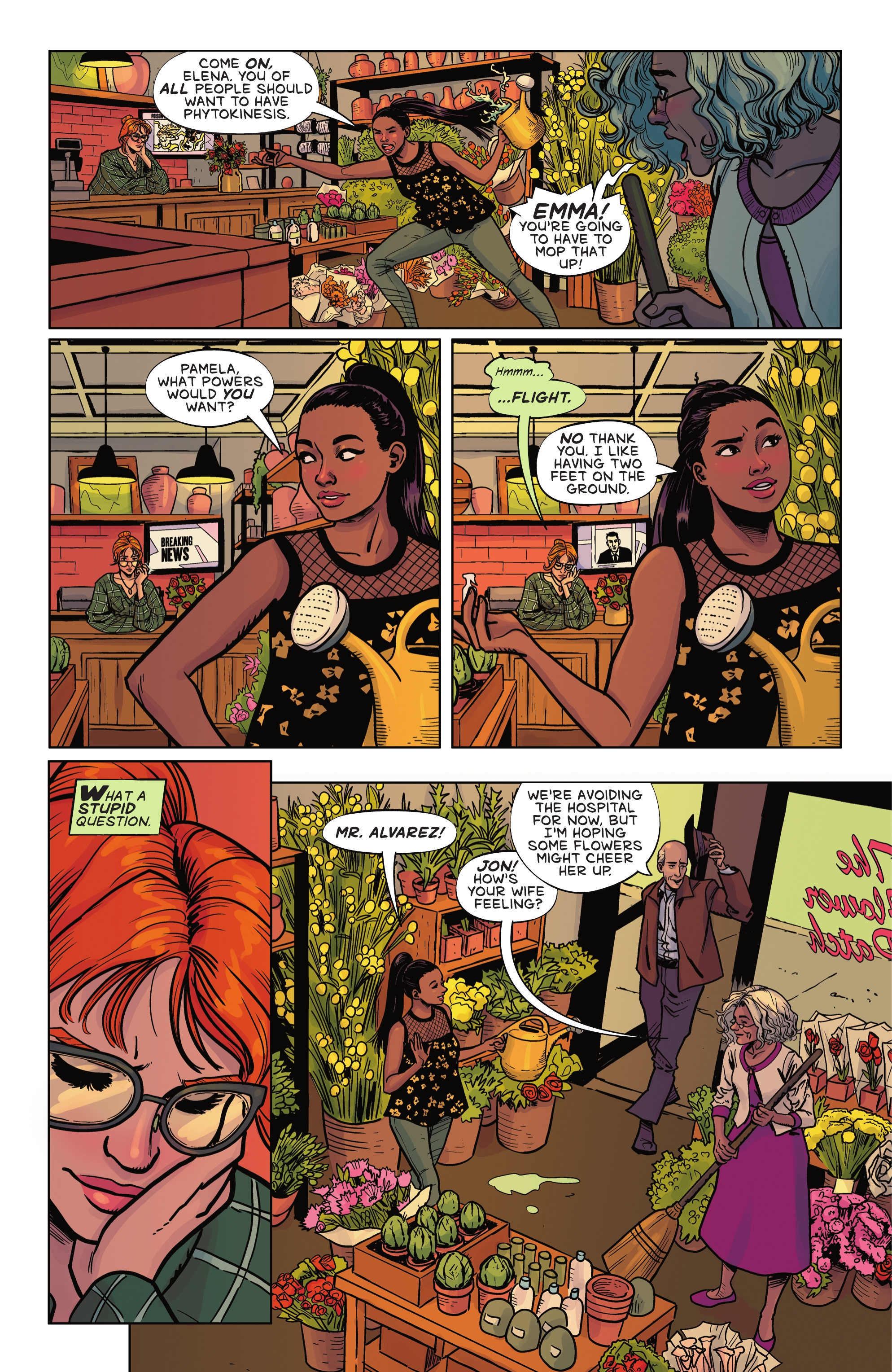 Read online DC's Legion of Bloom comic -  Issue # TPB - 5