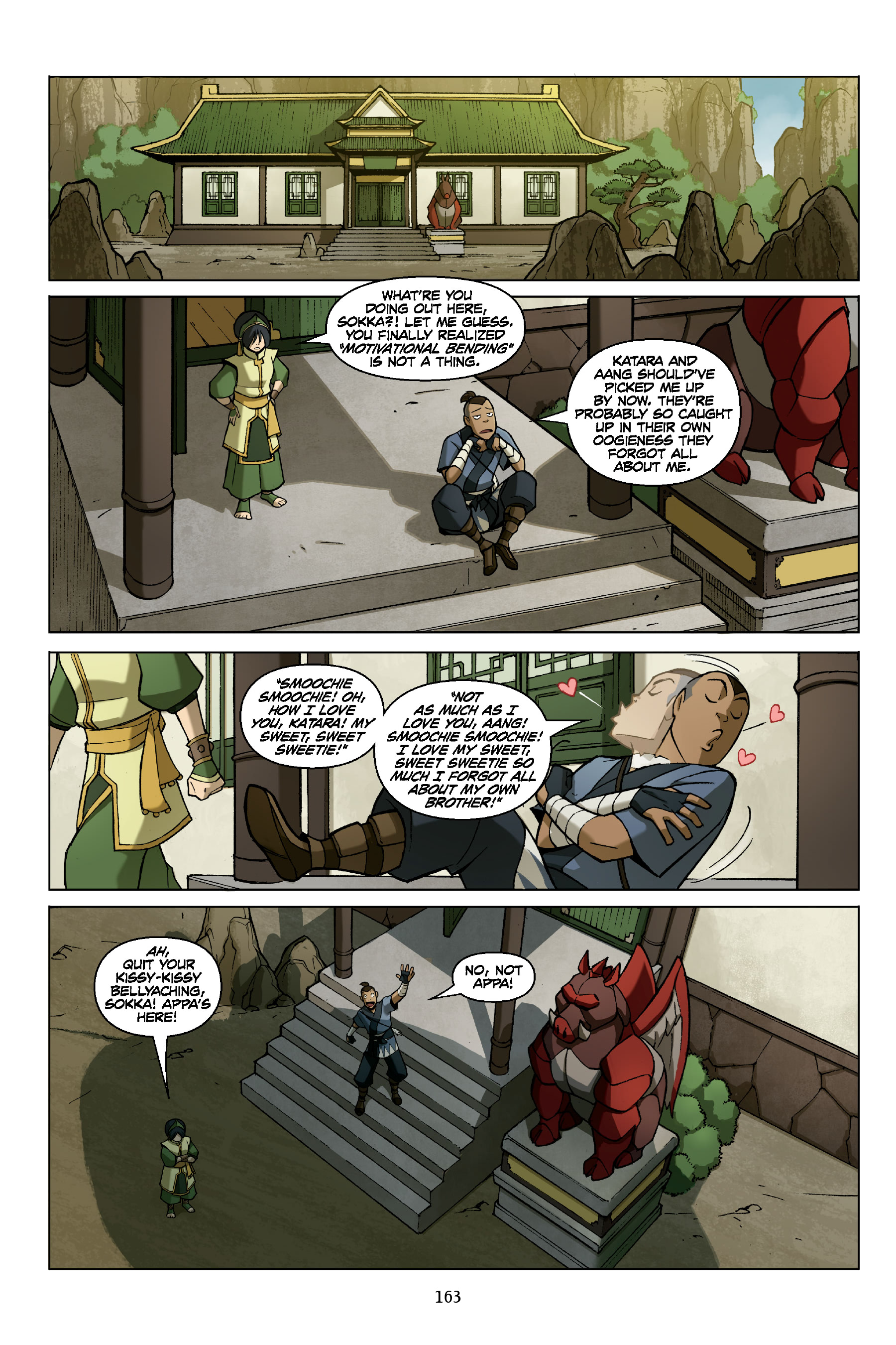 Read online Nickelodeon Avatar: The Last Airbender - The Promise comic -  Issue # _TPB Omnibus (Part 2) - 64