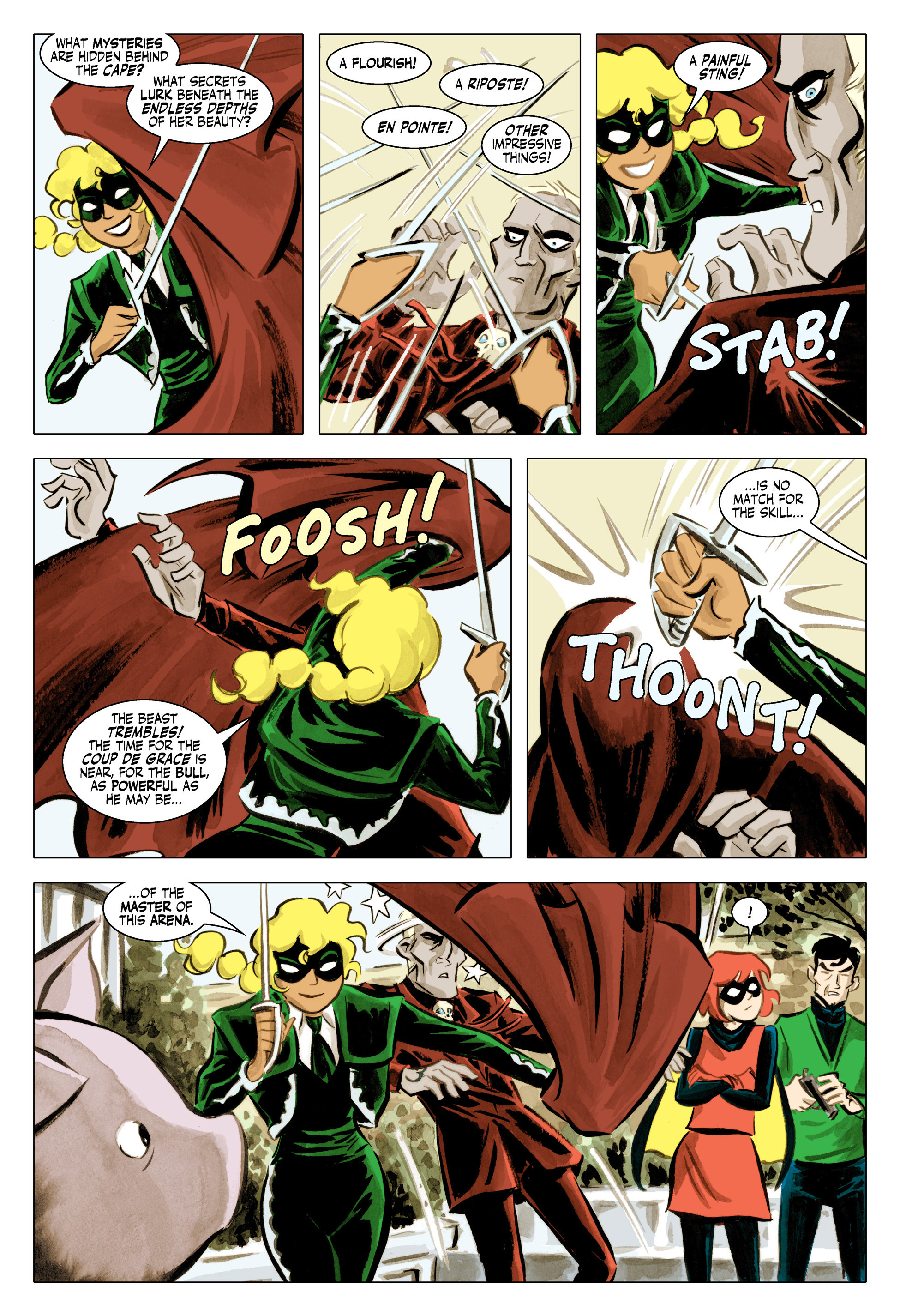 Read online Bandette (2012) comic -  Issue #9 - 11