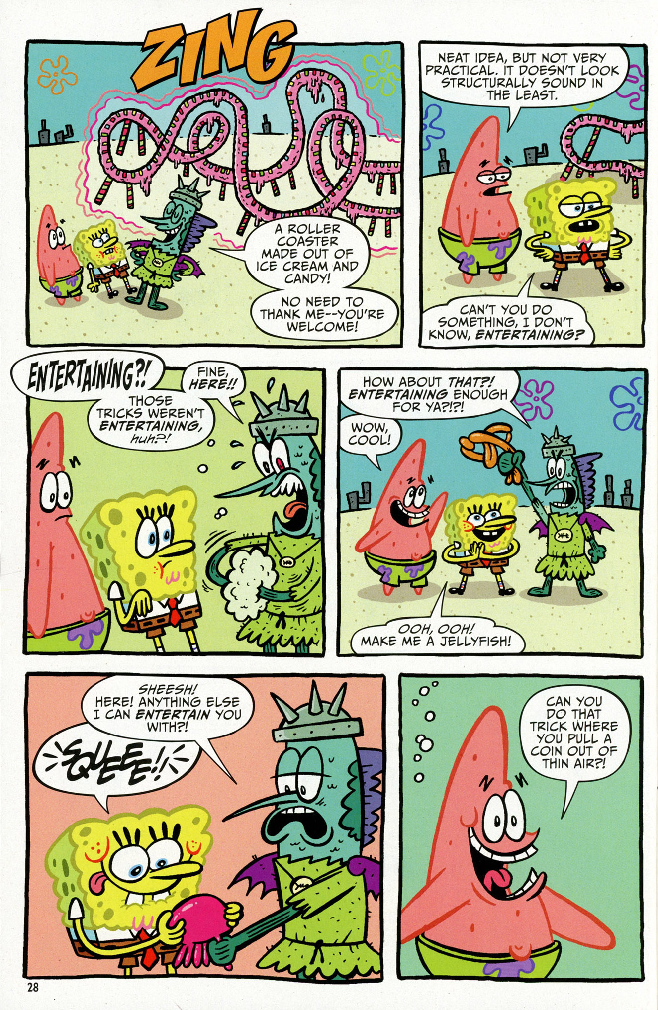 Read online SpongeBob Comics comic -  Issue #62 - 30