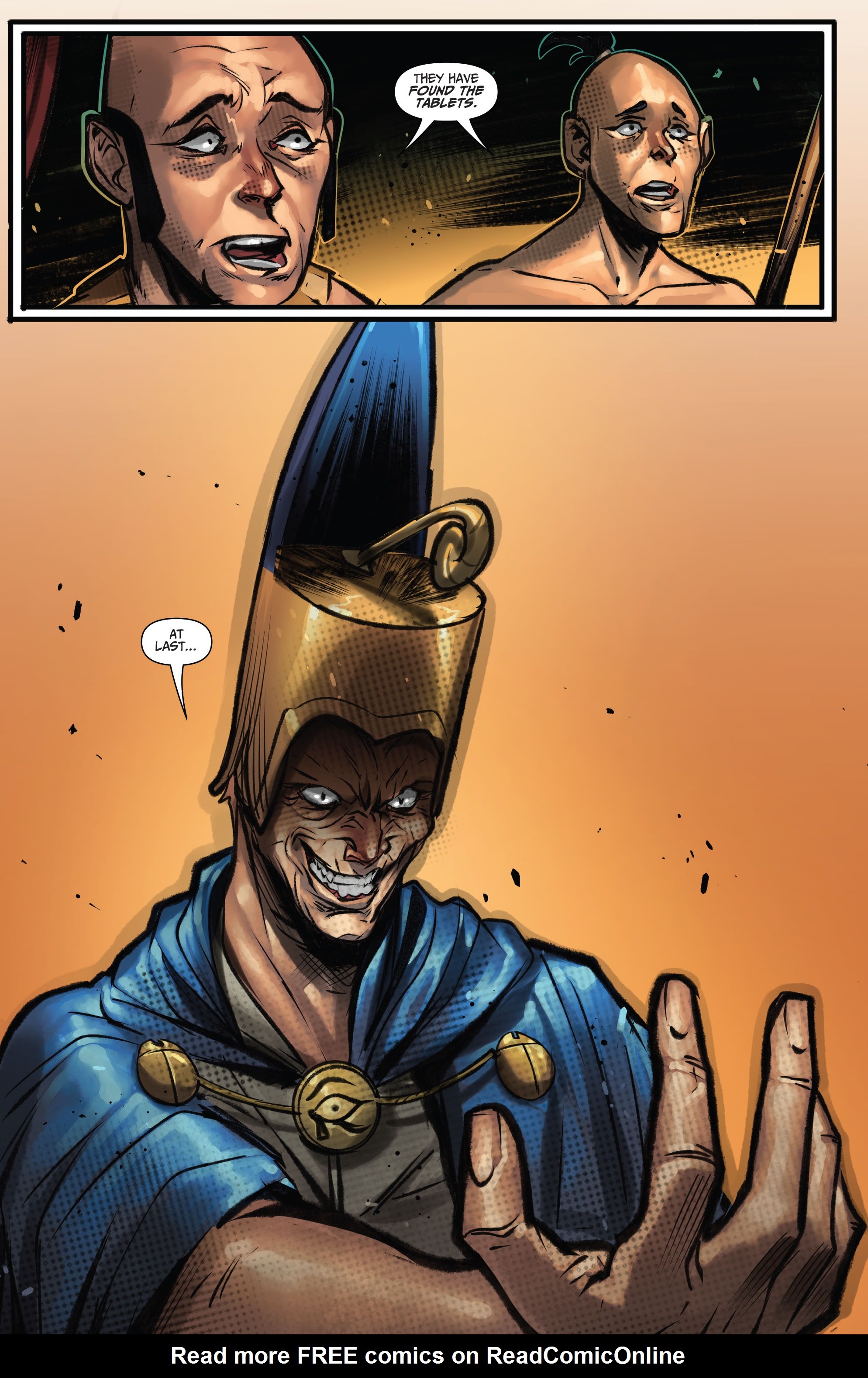Read online Myths & Legends Quarterly: Blood Pharaoh comic -  Issue # Full - 20